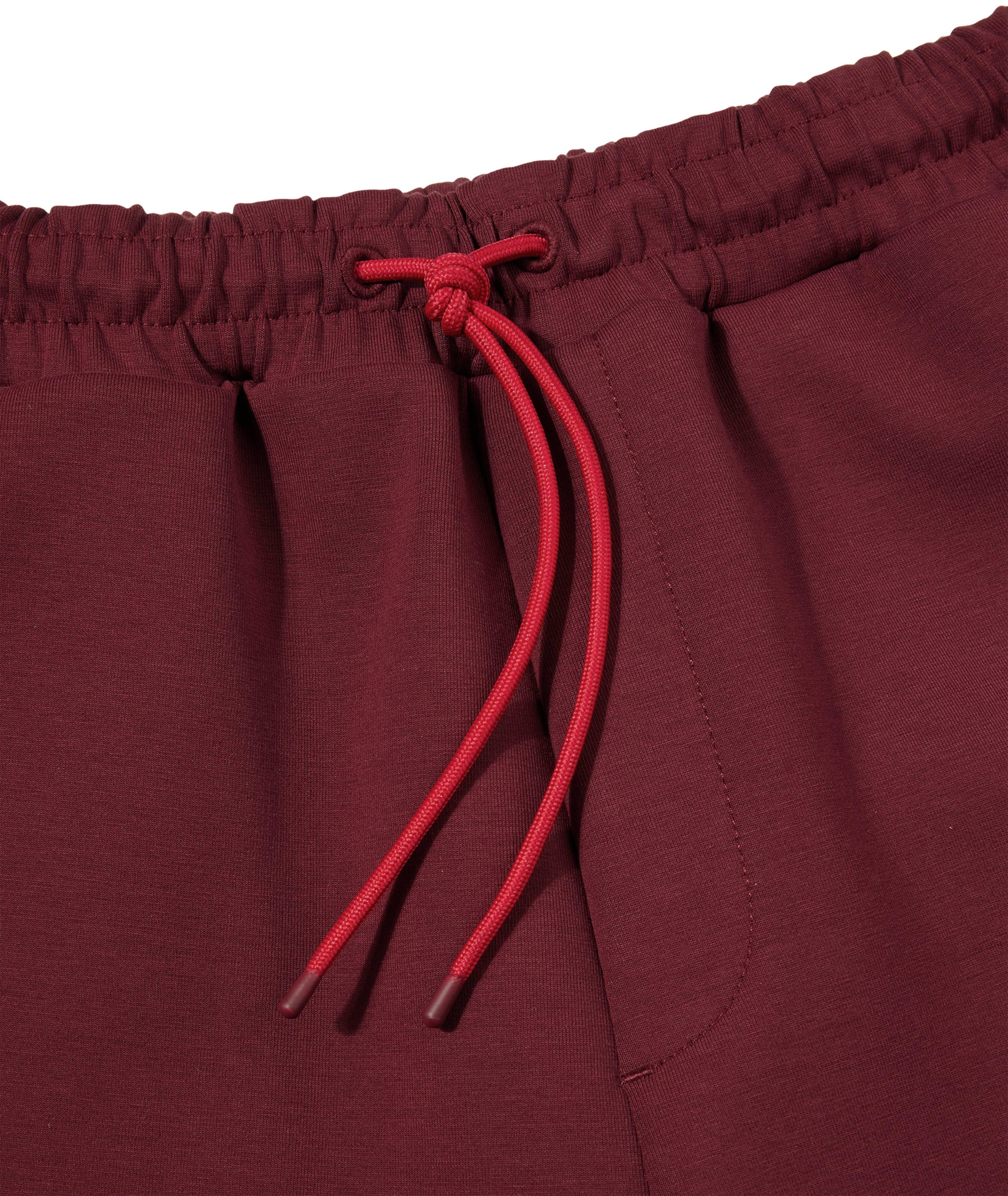 Cotton-Blend Logo-Tape Joggers image 4