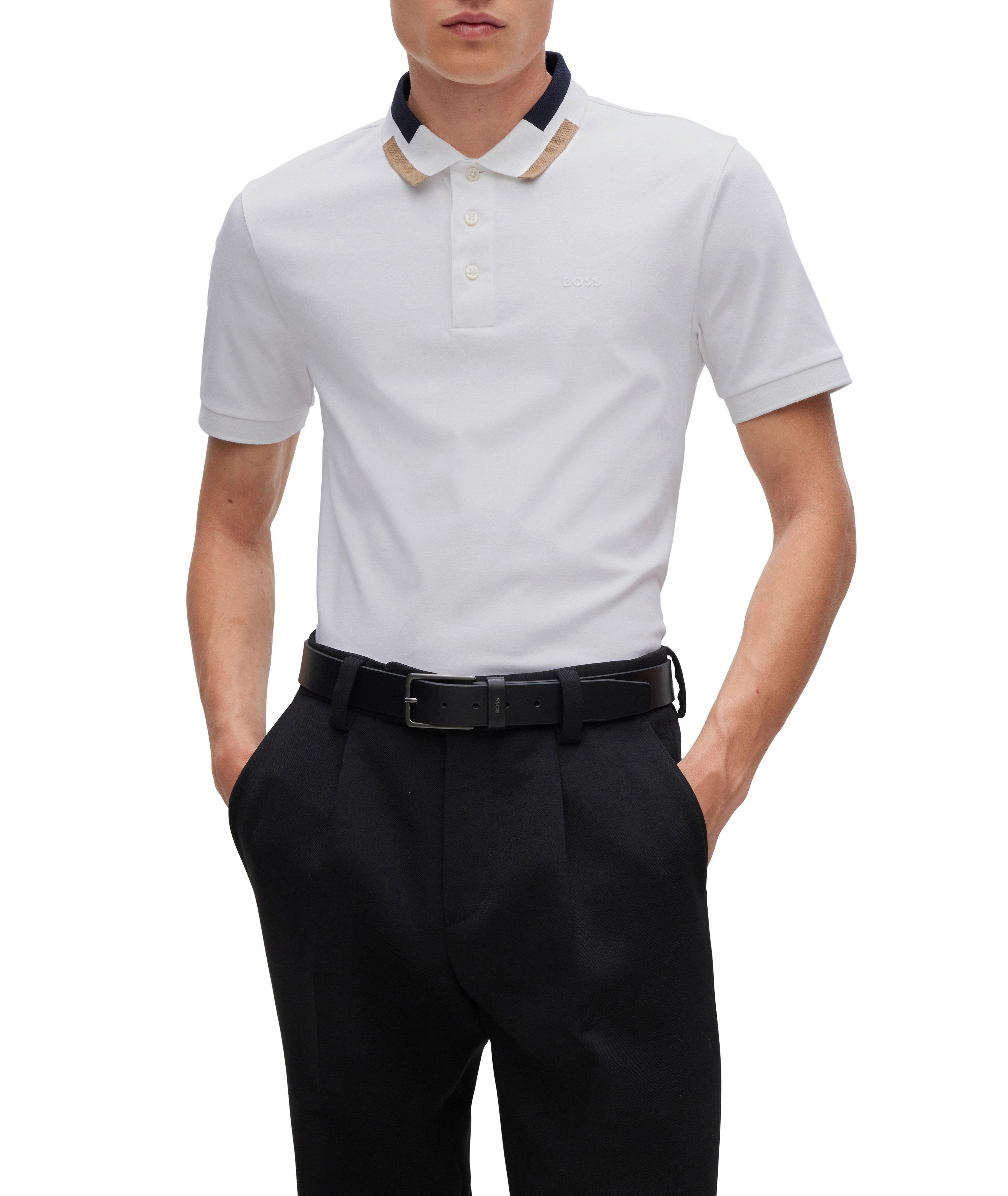 Slim-fit Mercerized Cotton Polo Shirt  image 1