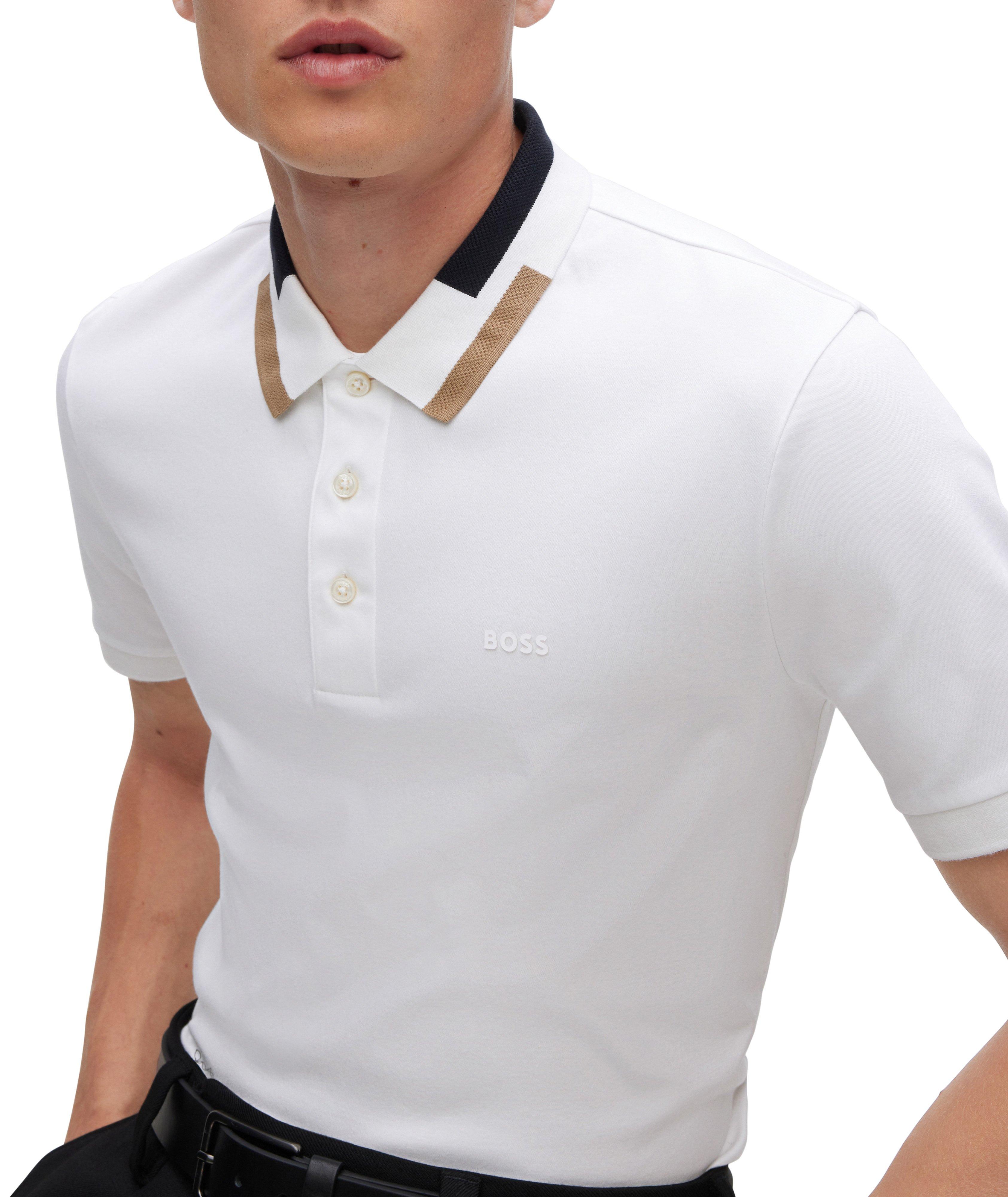 Slim-fit Mercerized Cotton Polo Shirt  image 3
