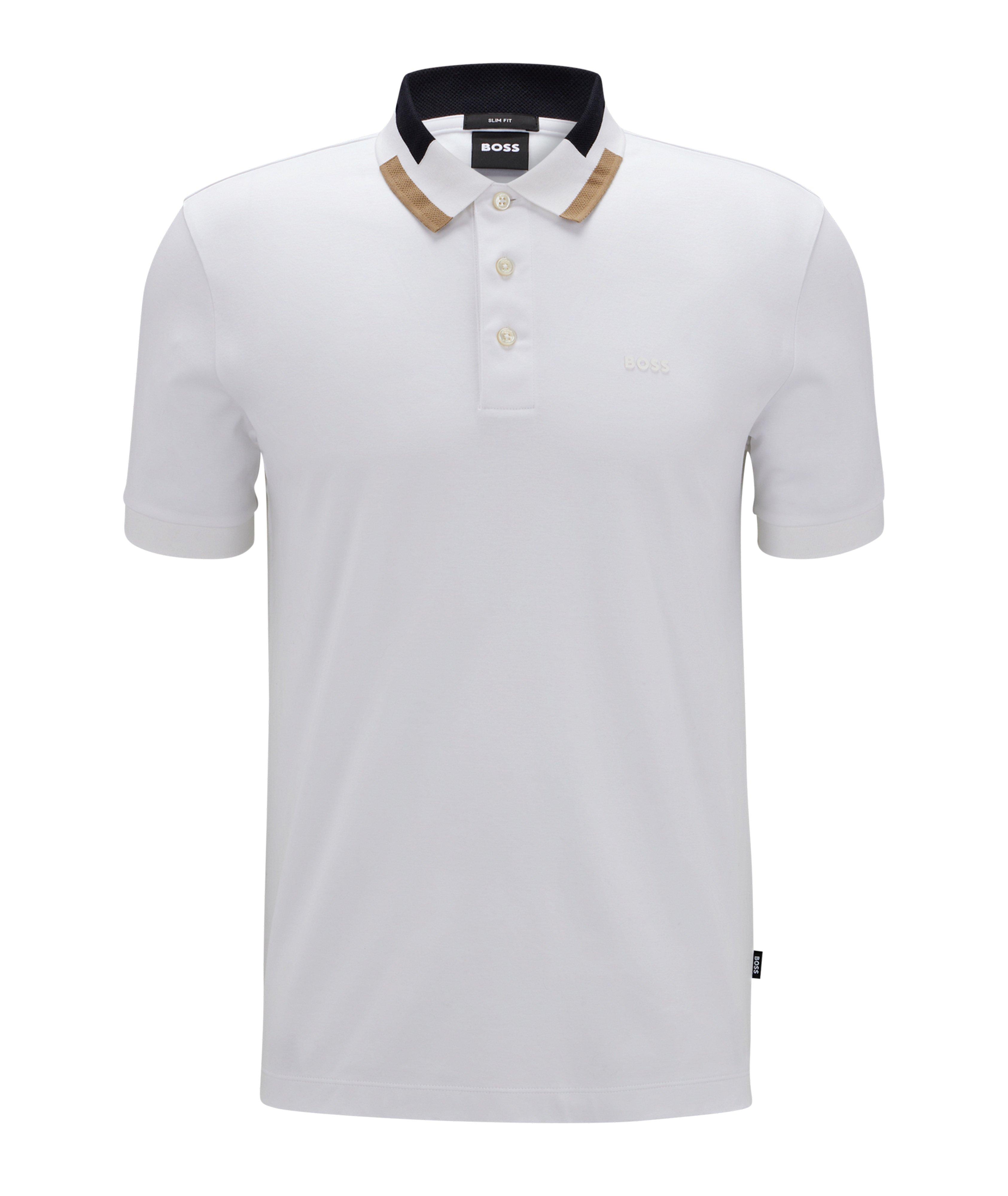 Slim-fit Mercerized Cotton Polo Shirt  image 0