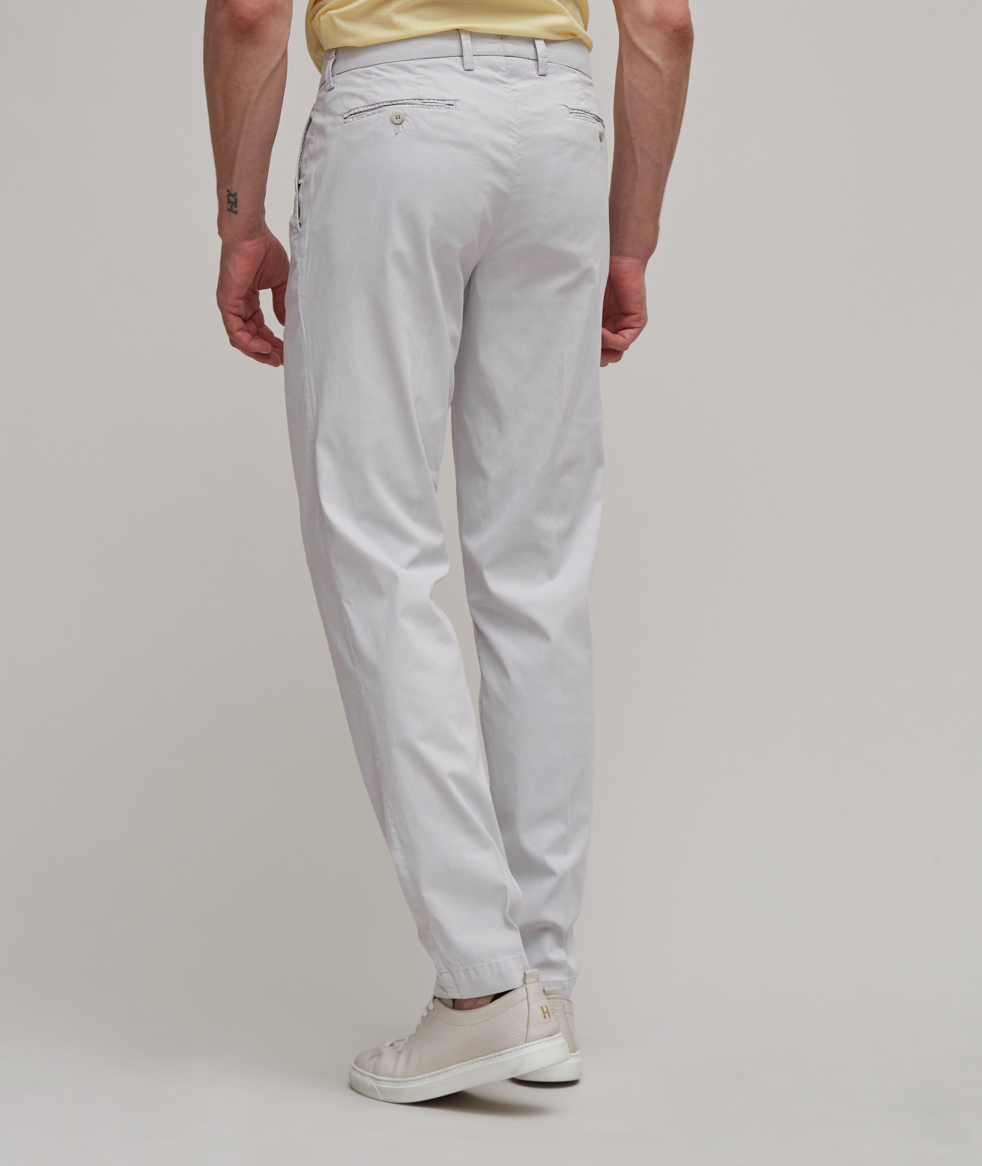 Patrick Assaraf Contemporary-Fit Cotton-Stretch Chino Pants, Pants