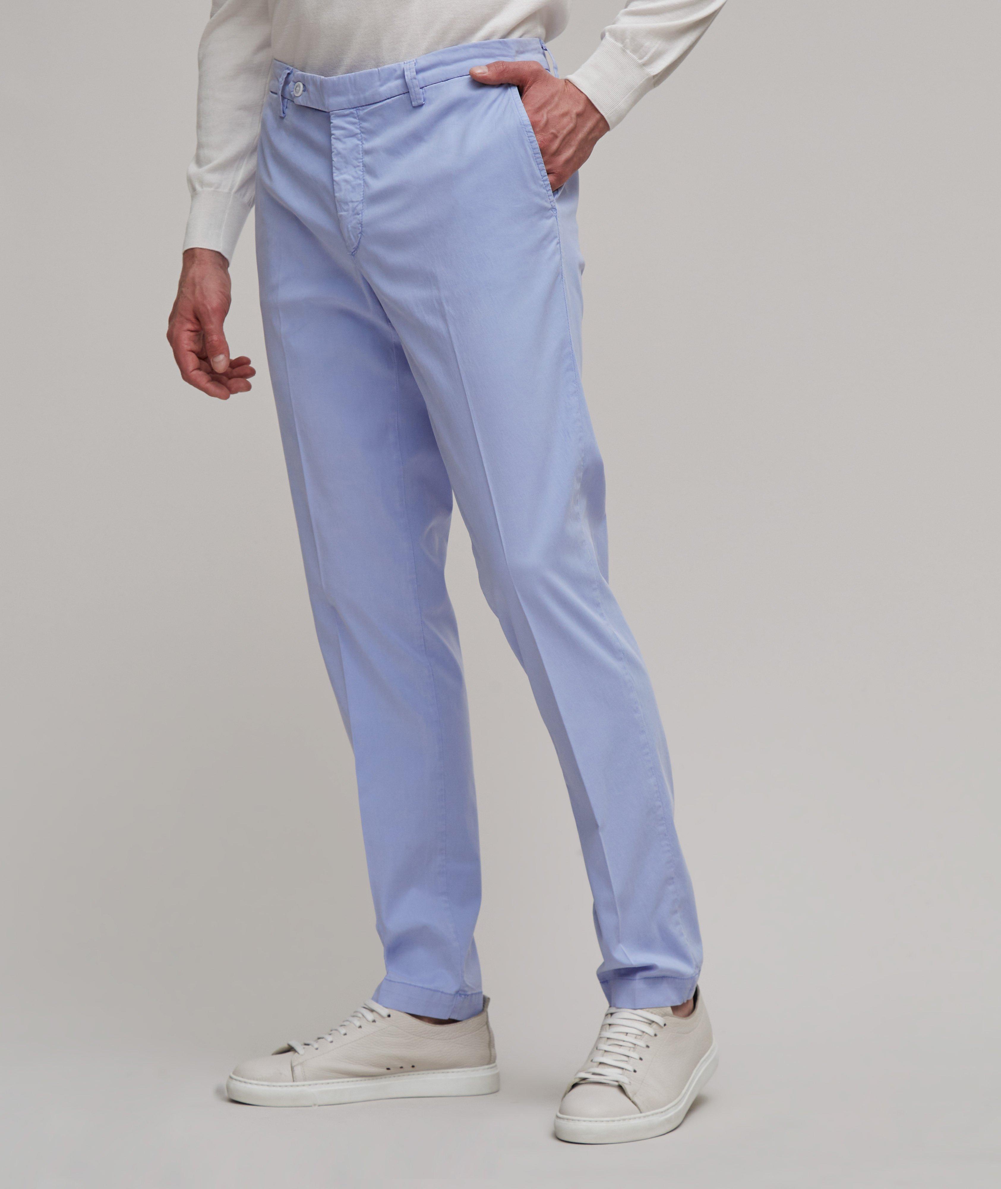 Chino en lyocell et en coton de coupe contemporaine image 1