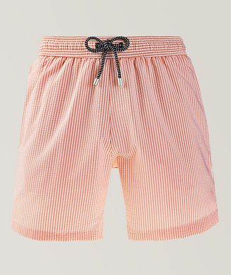PATRICK ASSARAF Striped Swim Shorts
