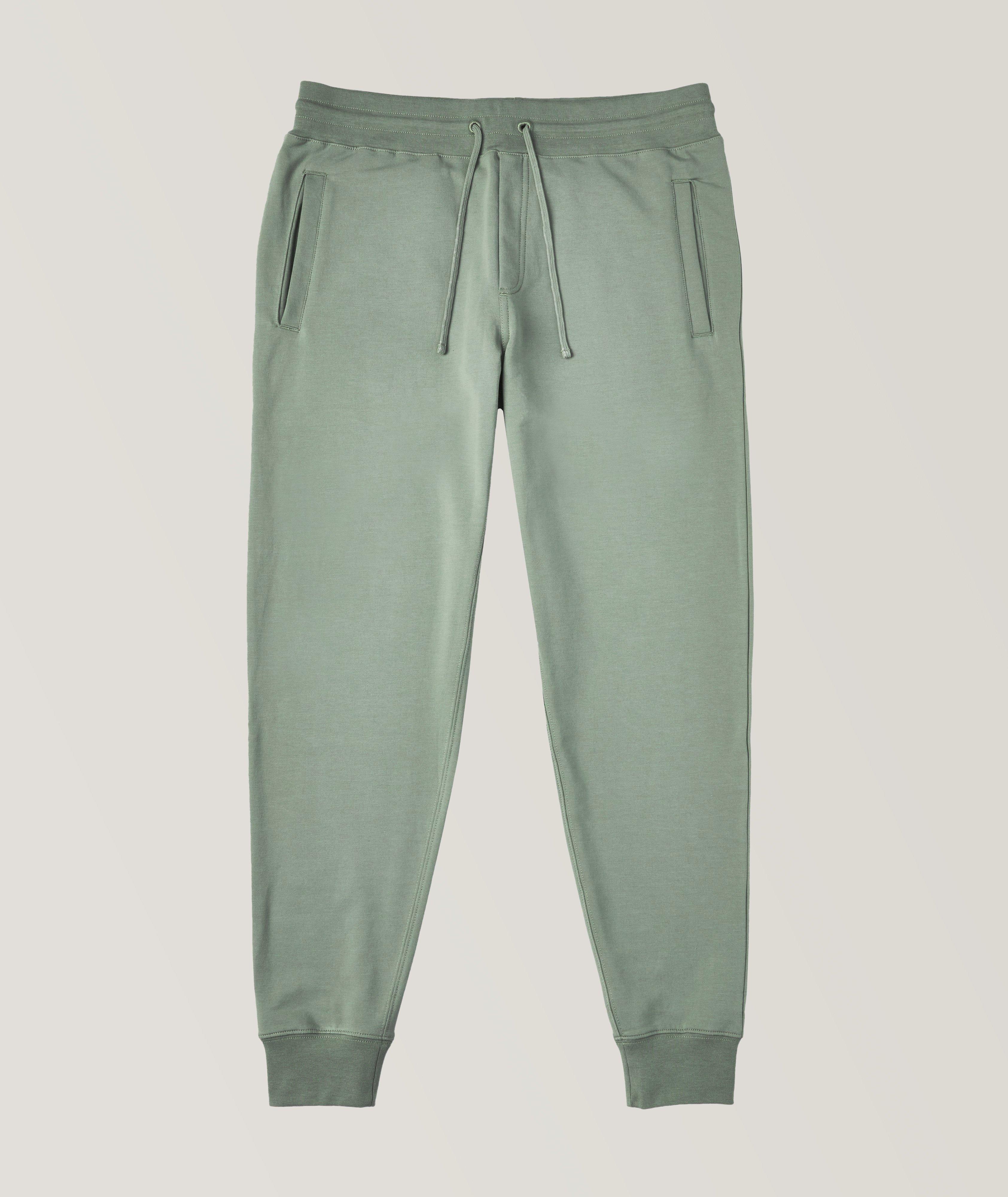 Stretch-Cotton French Terry Joggers image 0