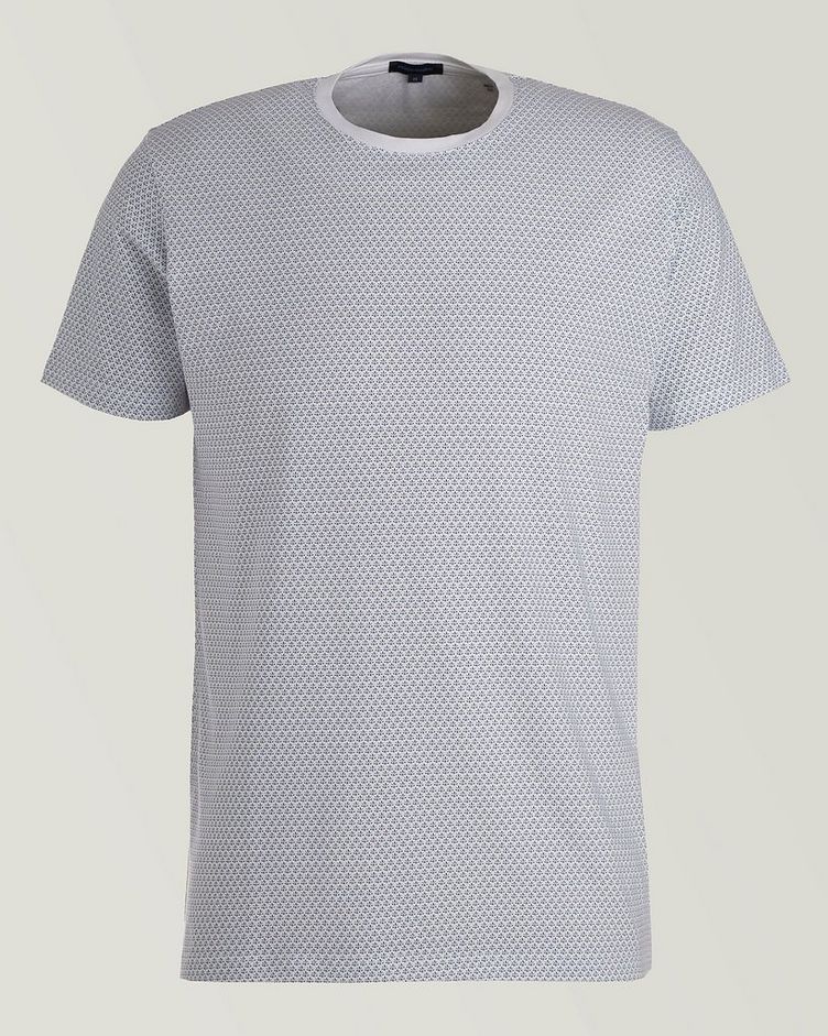 Neat Pattern Pima Stretch-Cotton T-Shirt image 0