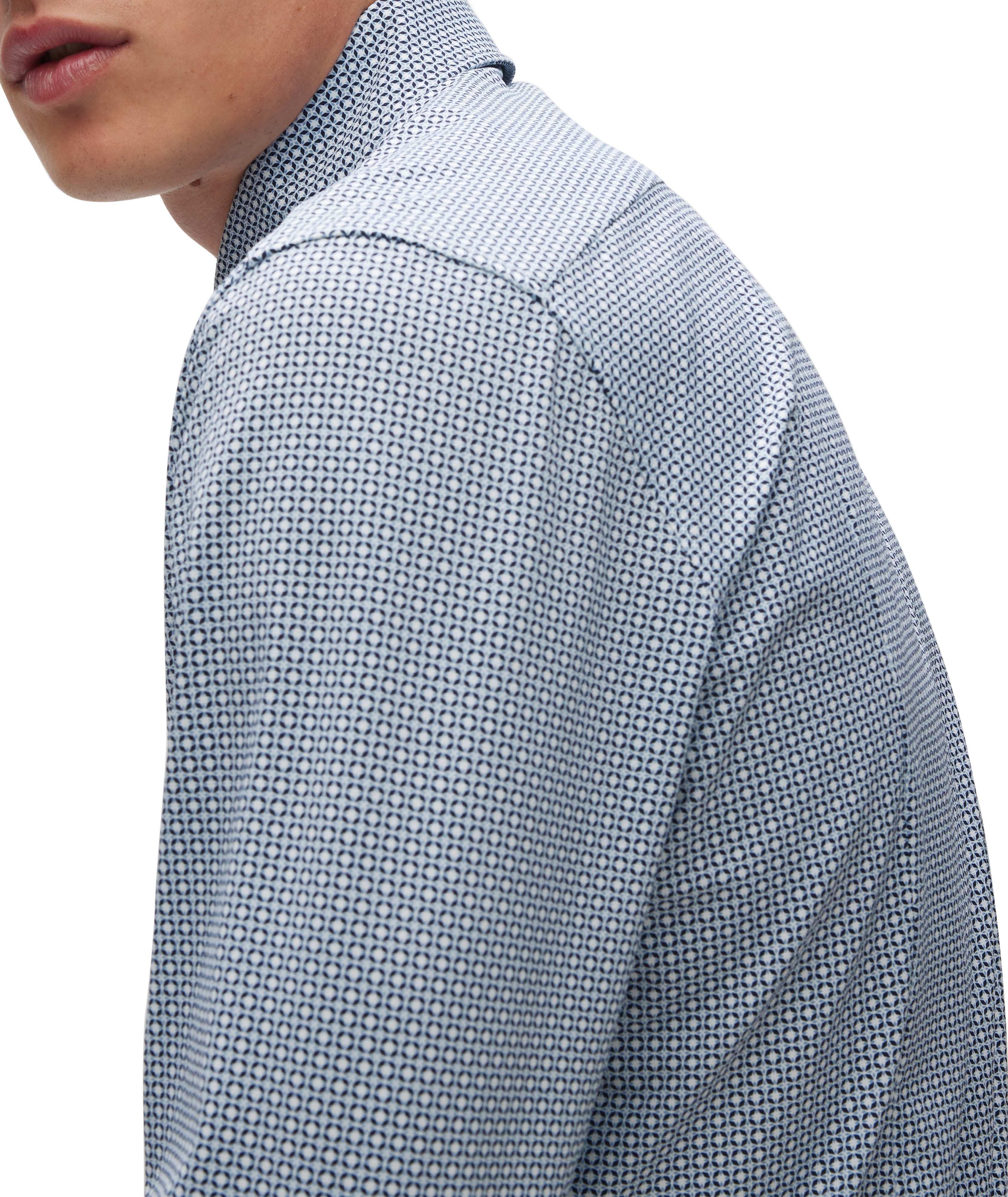 Slim-Fit Printed Performance-Stretch Jersey Shirt image 3