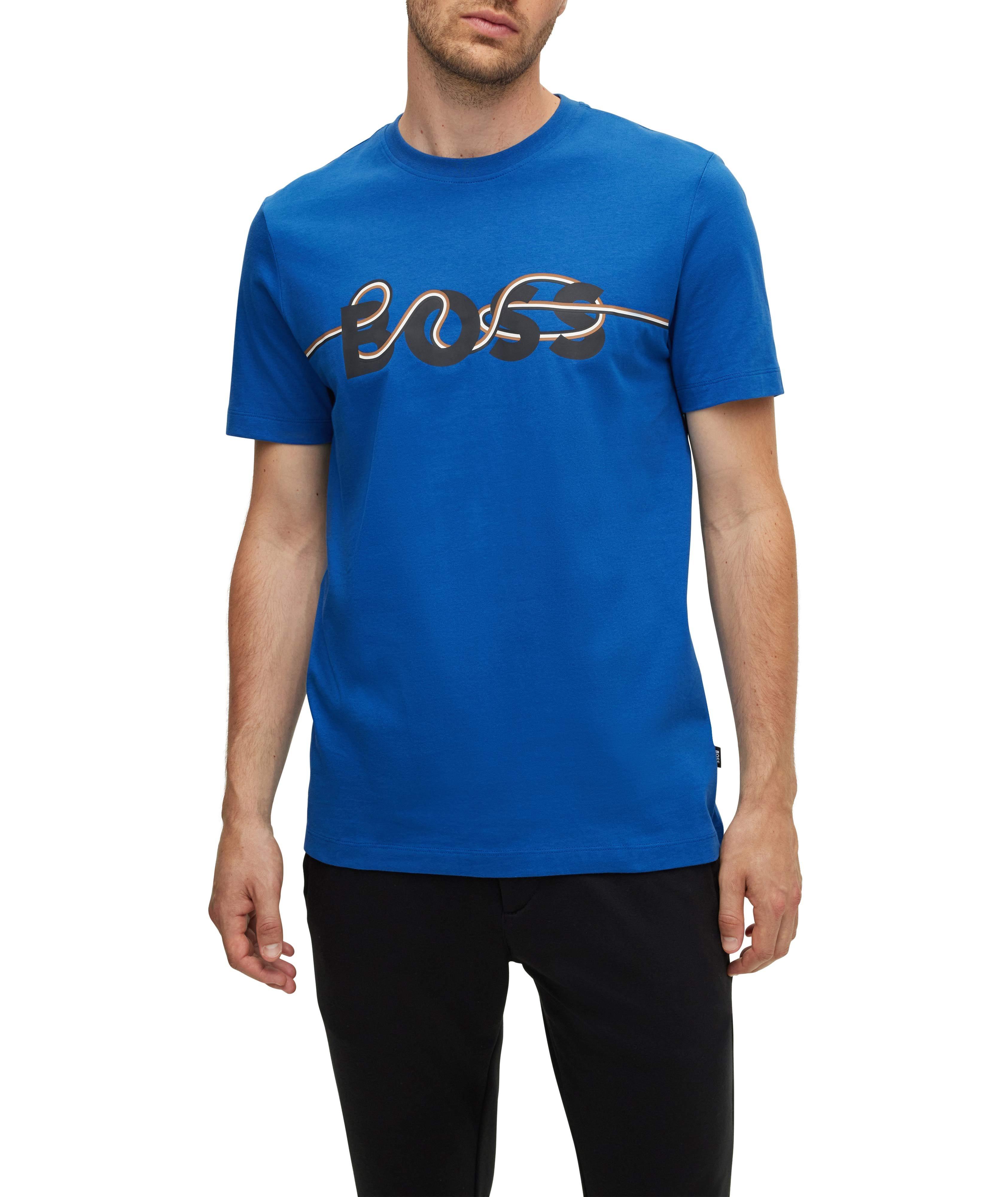 Cotton-Jersey Logo Artwork T-Shirt image 1