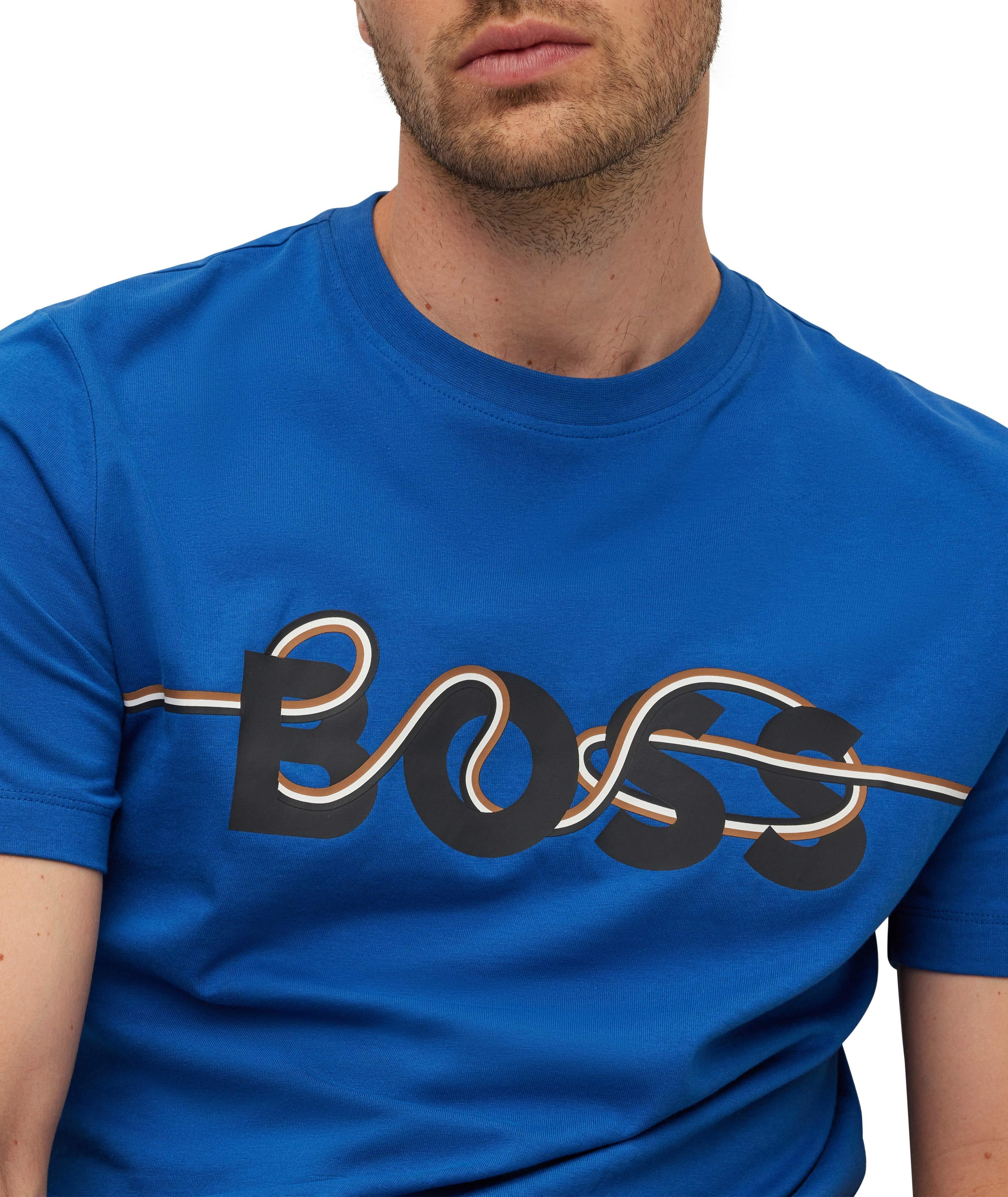 Cotton-Jersey Logo Artwork T-Shirt image 3