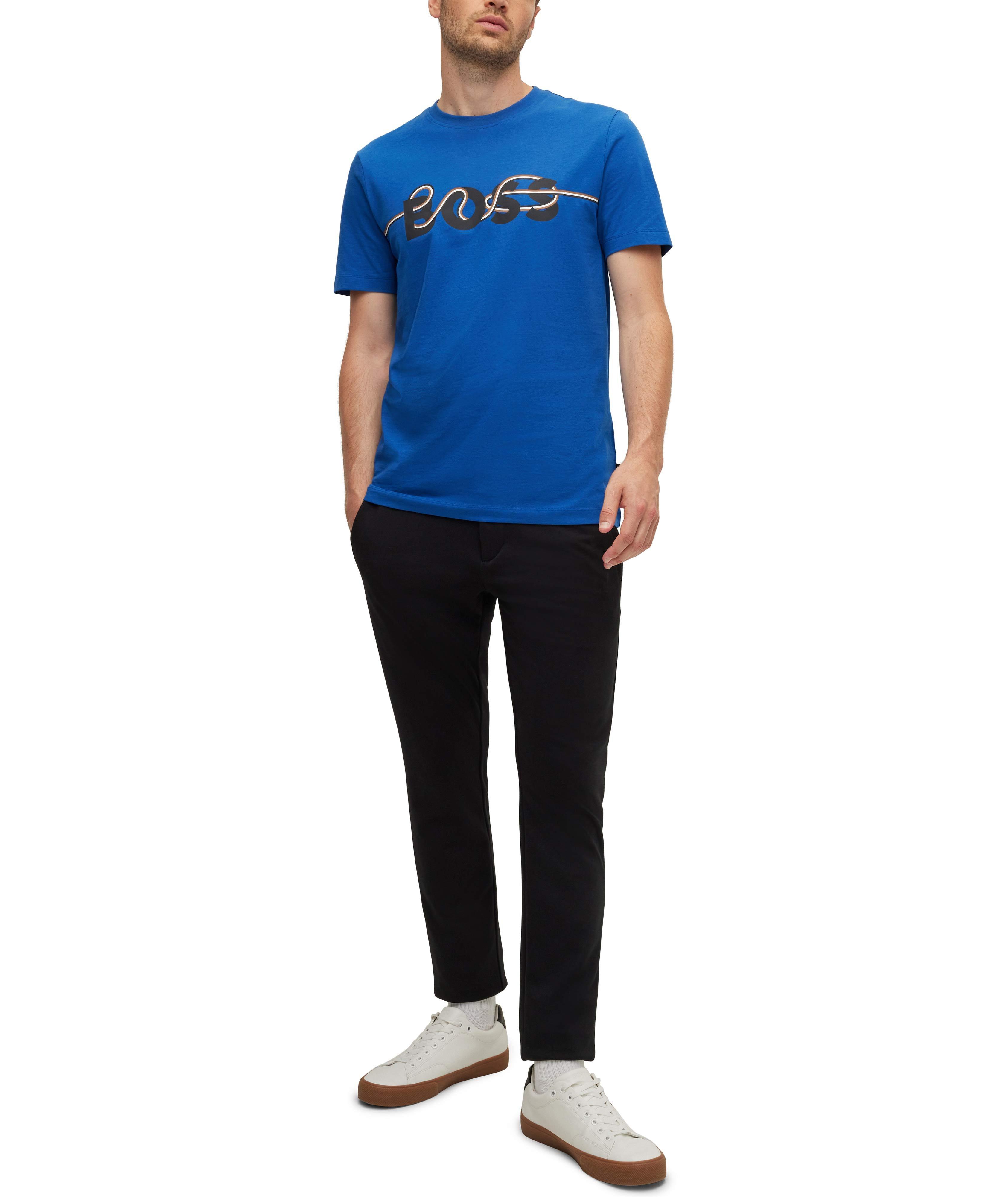 Cotton-Jersey Logo Artwork T-Shirt image 4