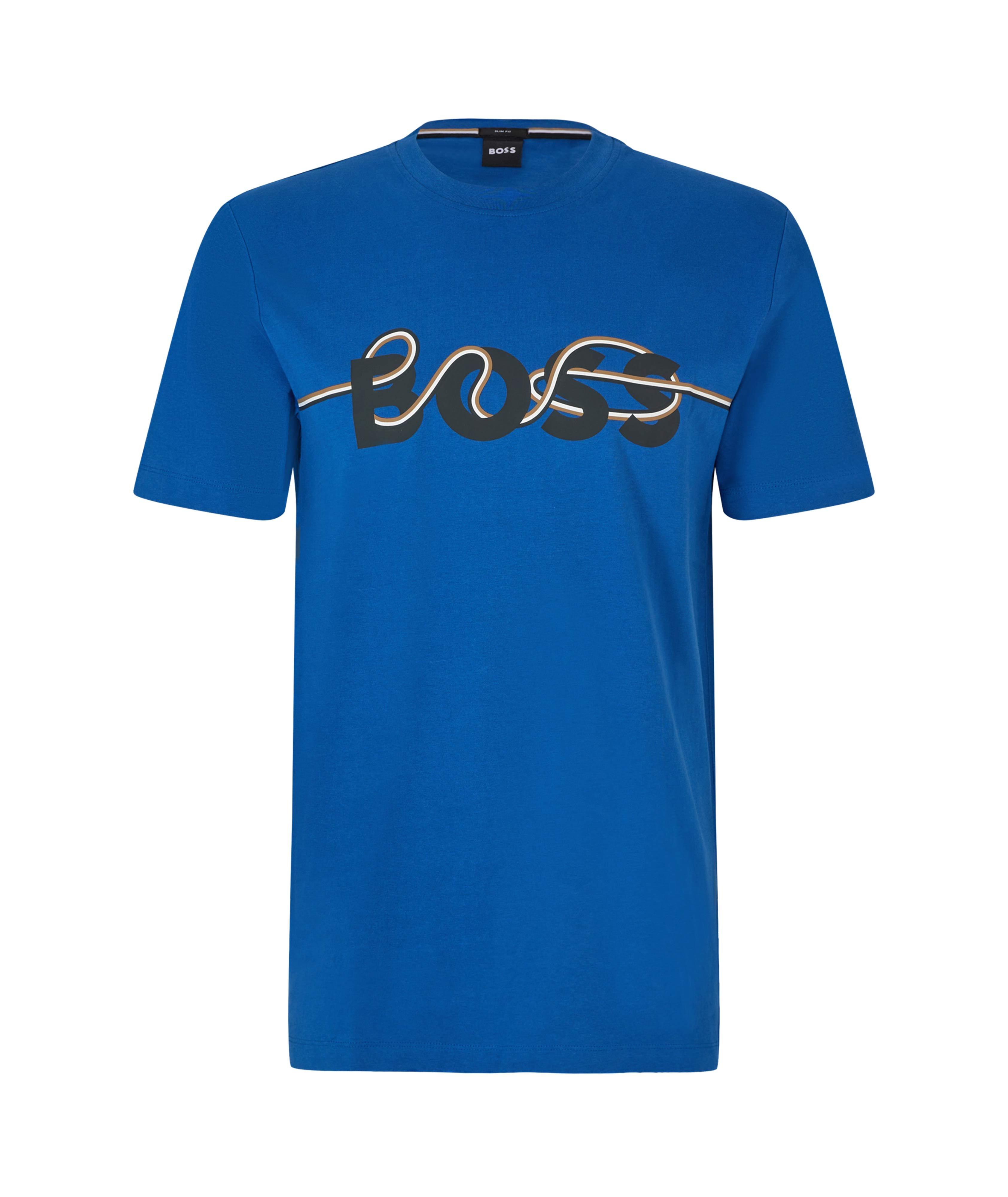 Cotton-Jersey Logo Artwork T-Shirt image 0