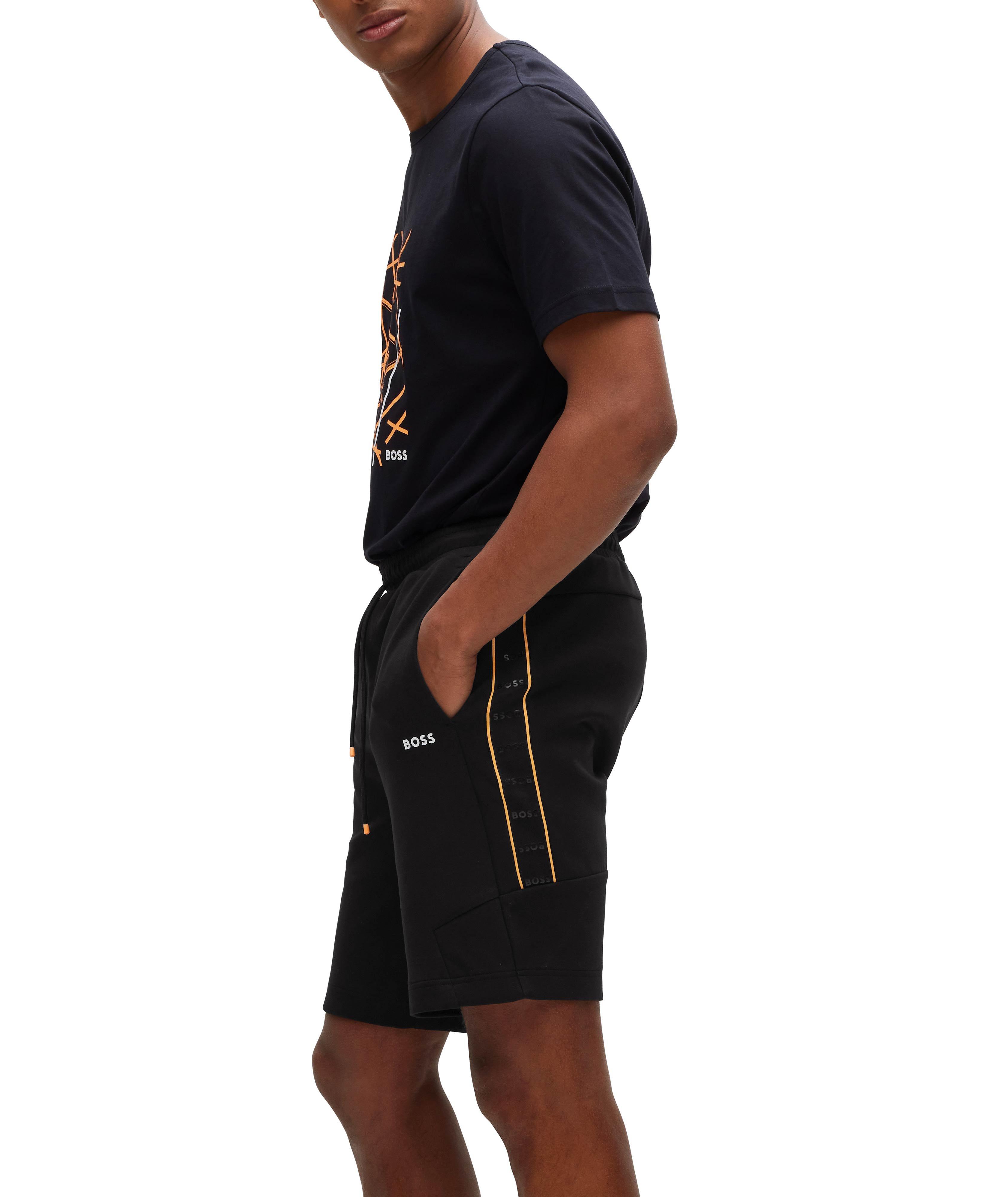 Cotton Sweat Short with Logo Tape  image 3