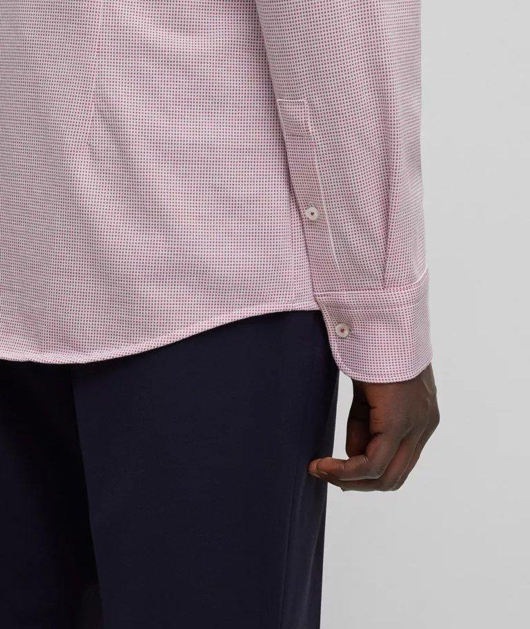 Slim-Fit Cotton Jersey Blend Dress Shirt  image 4