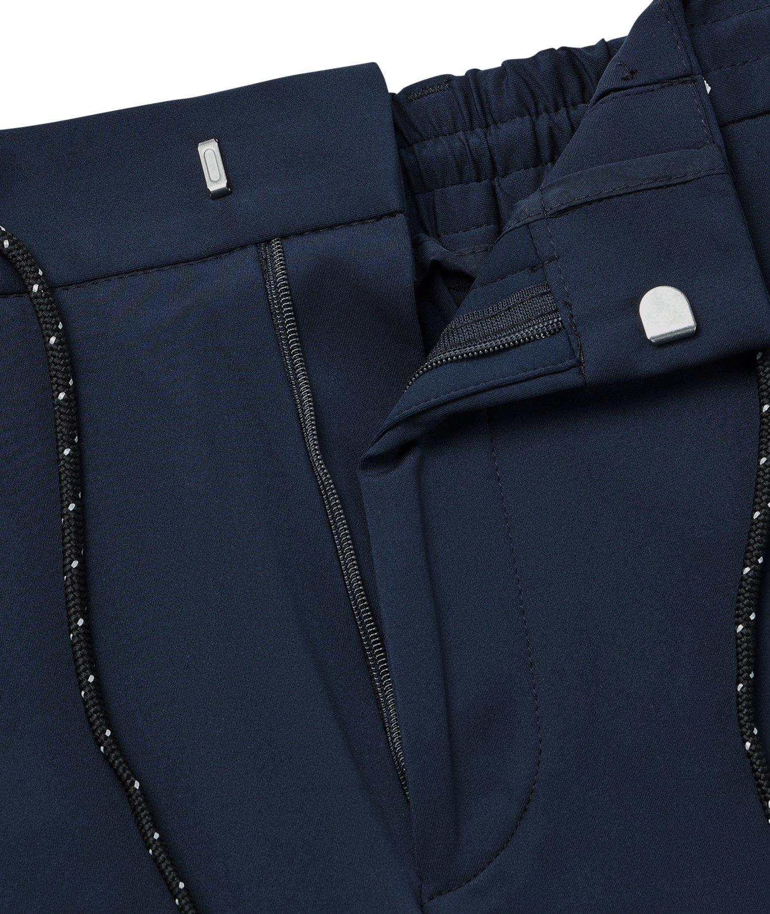 Pantalon en jersey de coton extensible de coupe amincie image 4