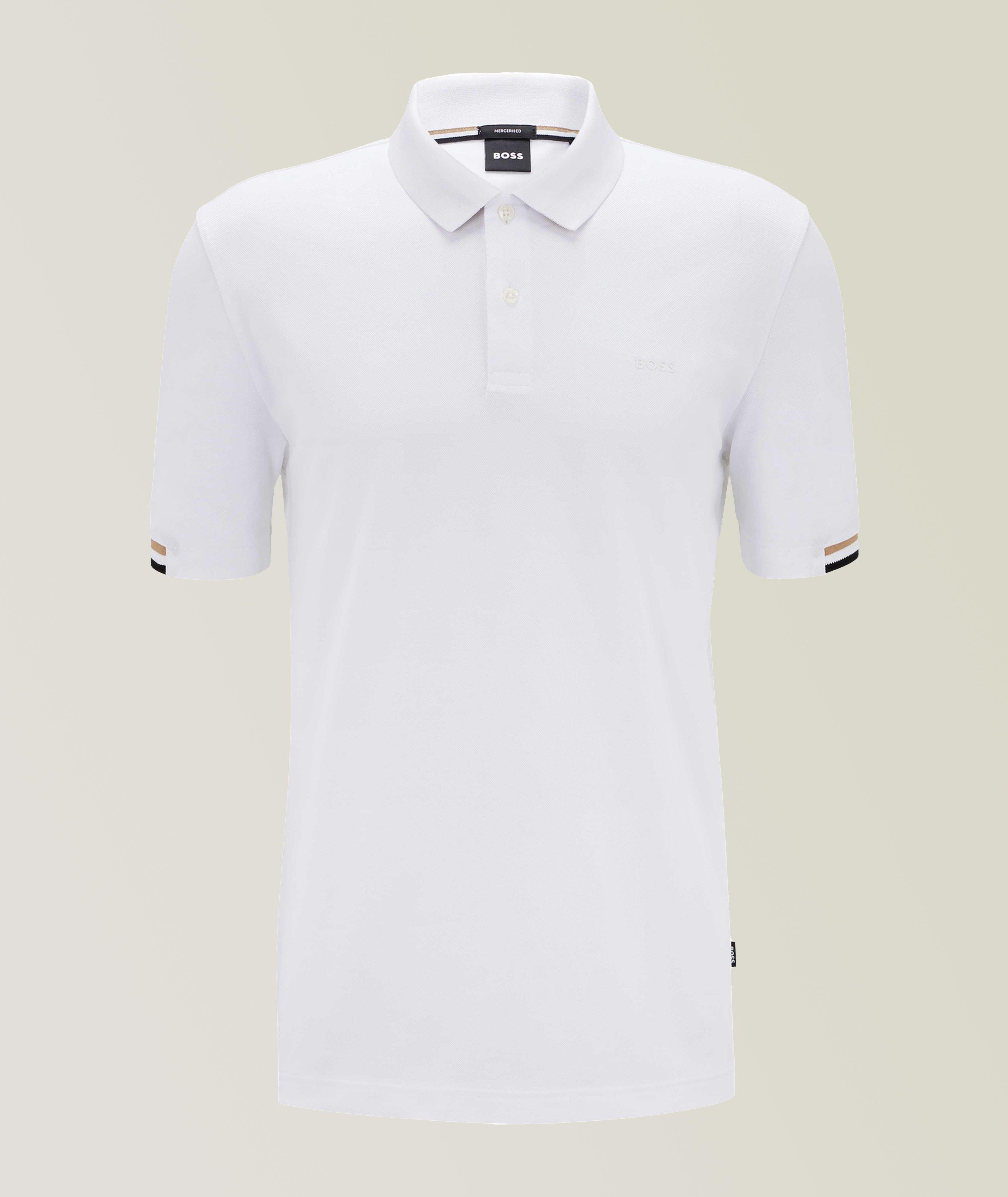 Cotton Rubberized Logo Polo   image 0