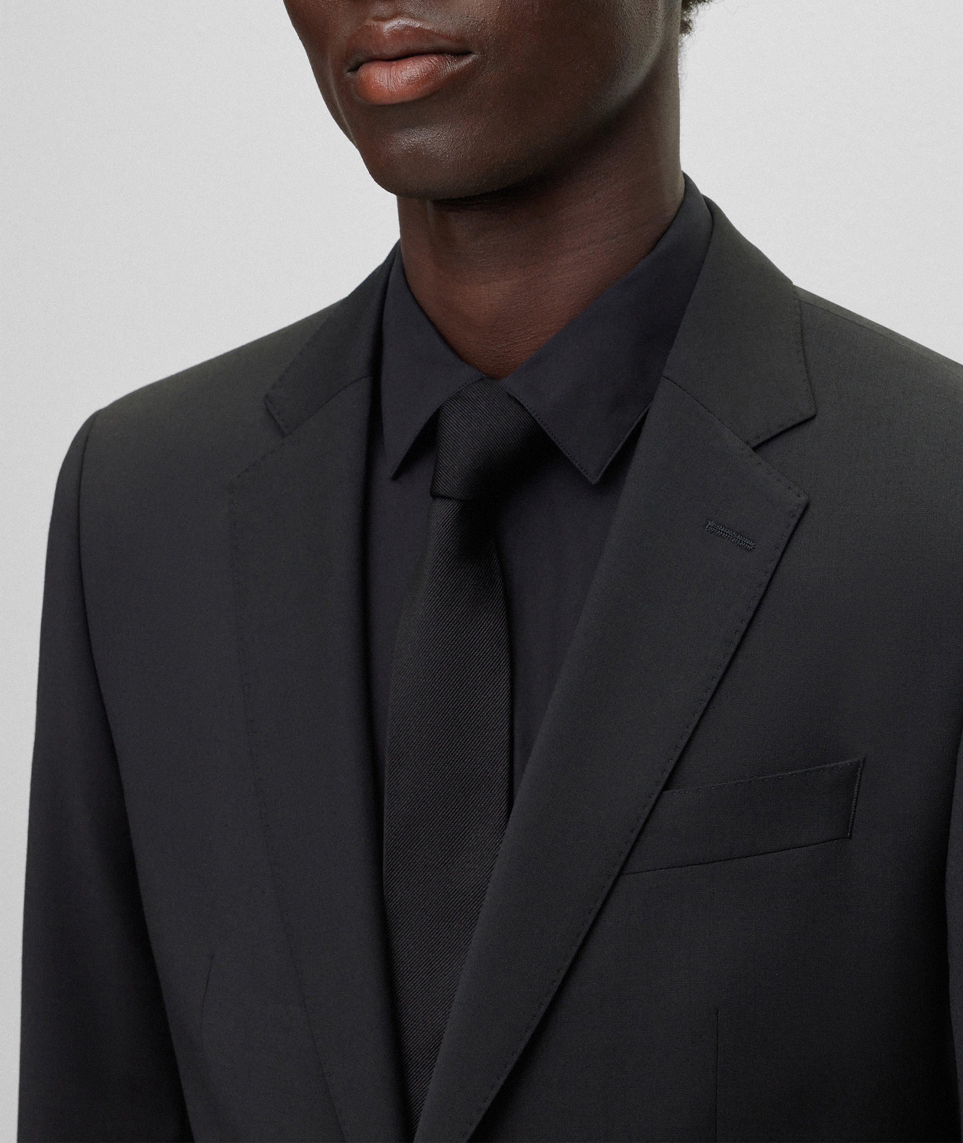 Mélange Wool-Blend Suit image 6