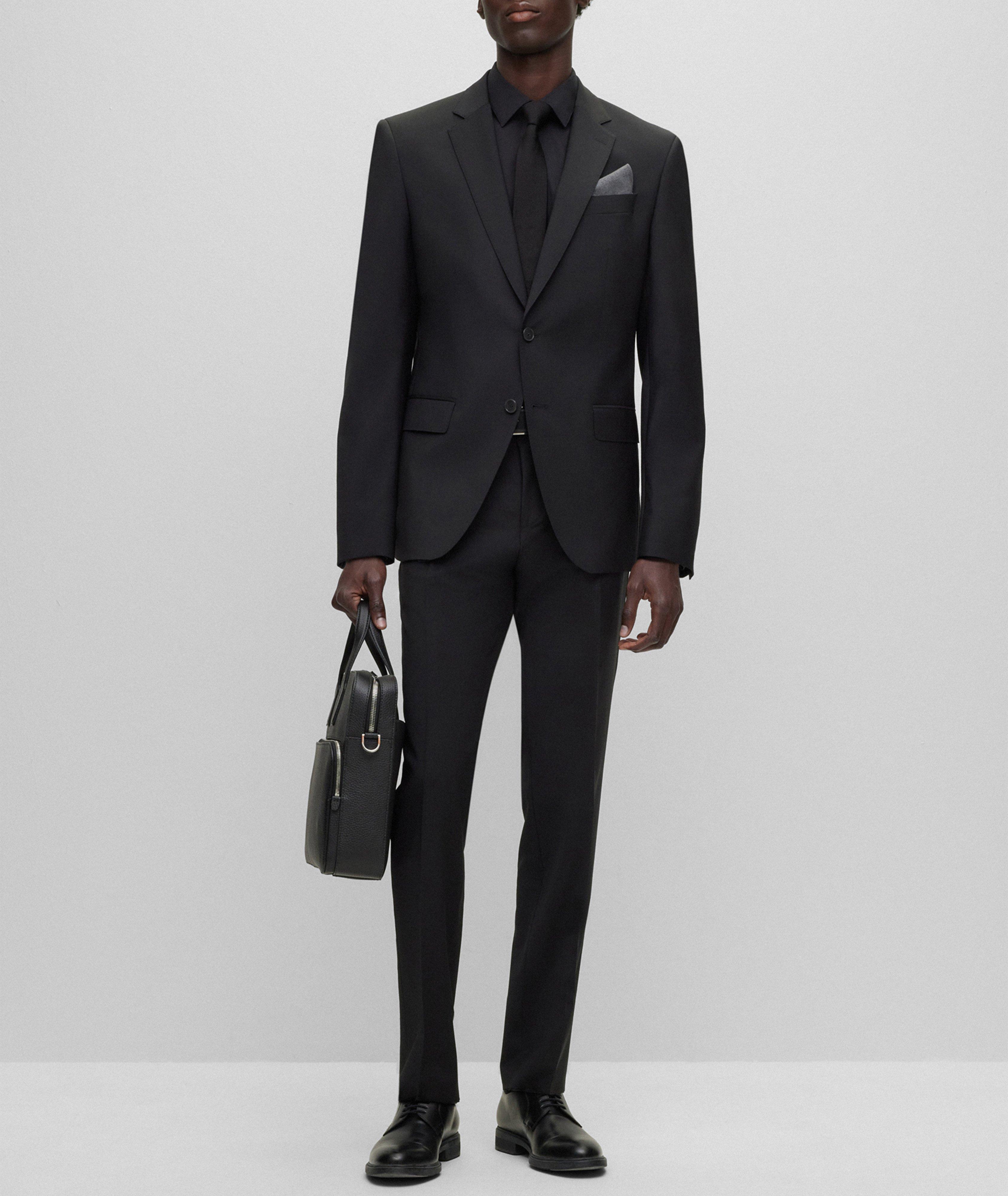 Mélange Wool-Blend Suit image 8