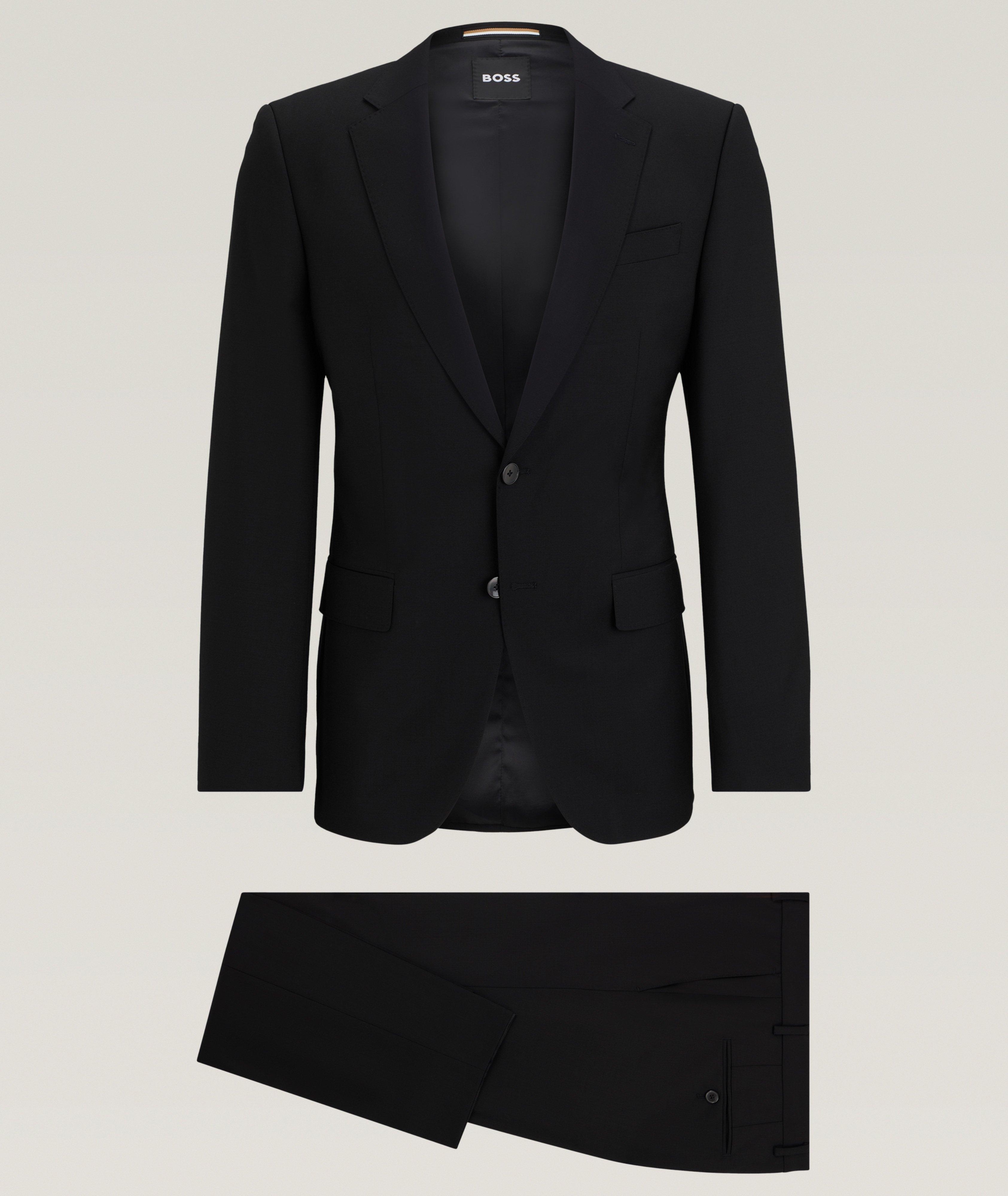 Mélange Wool-Blend Suit image 0