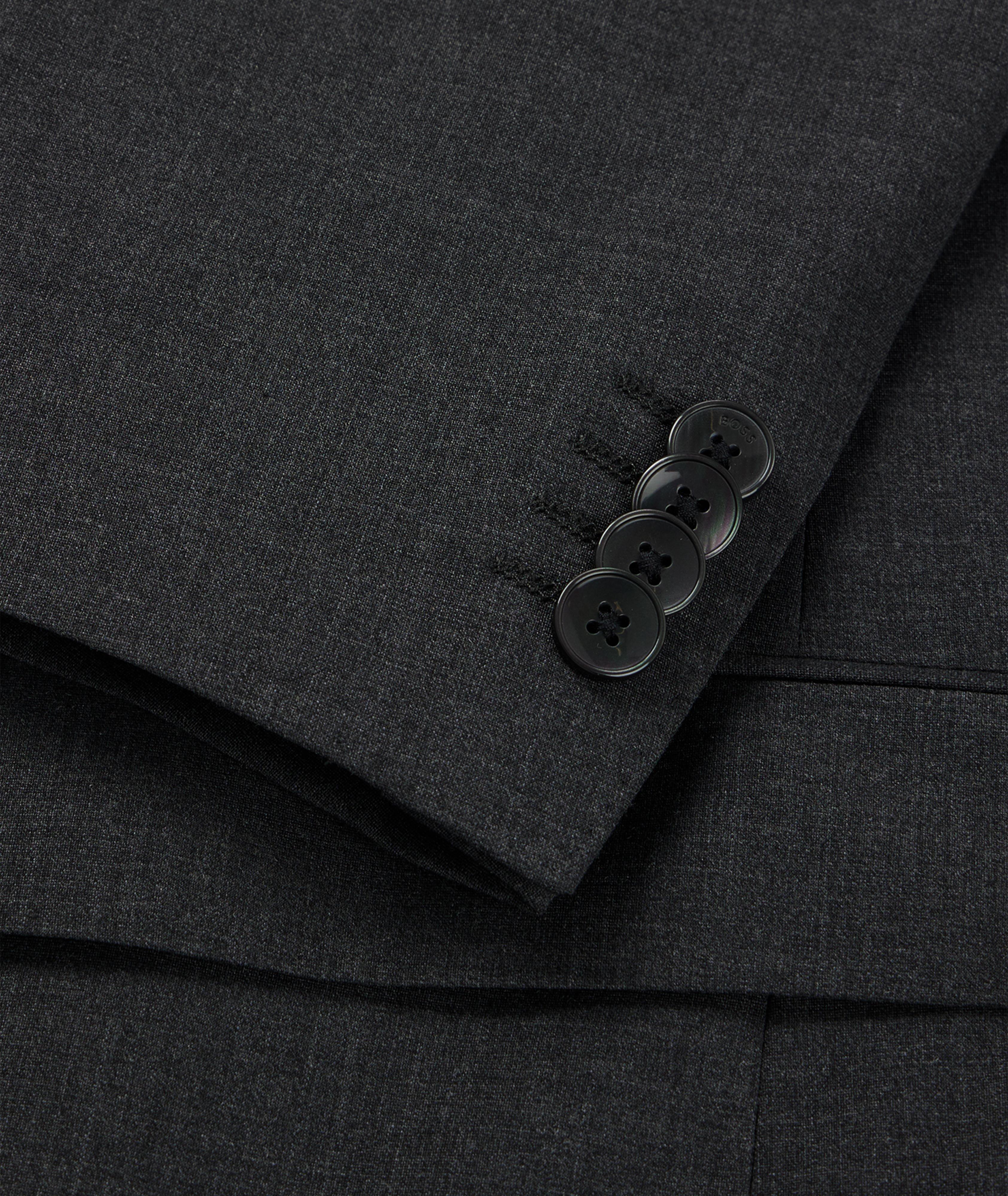 Mélange Wool-Blend Suit image 1