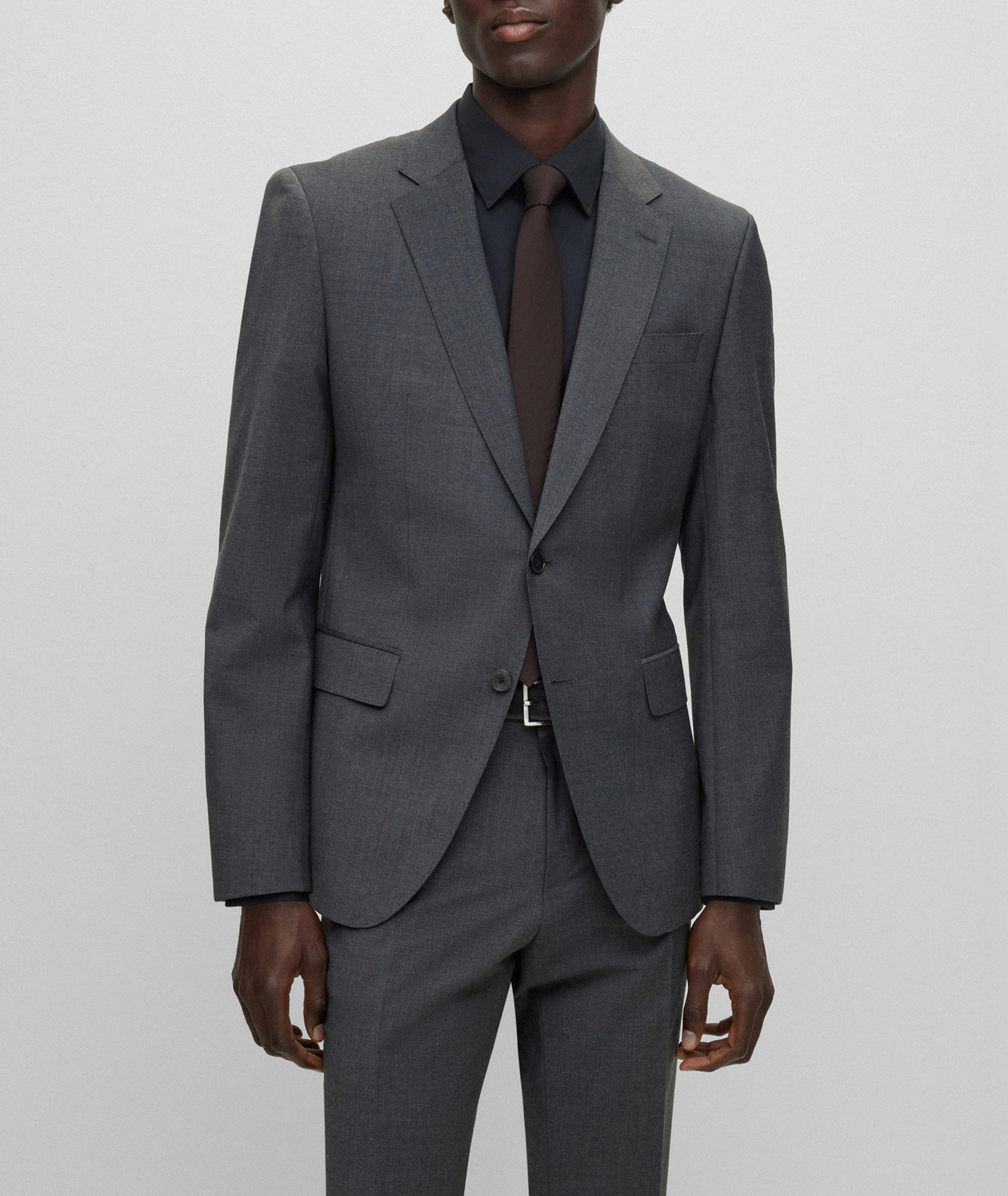 Mélange Wool-Blend Suit image 2