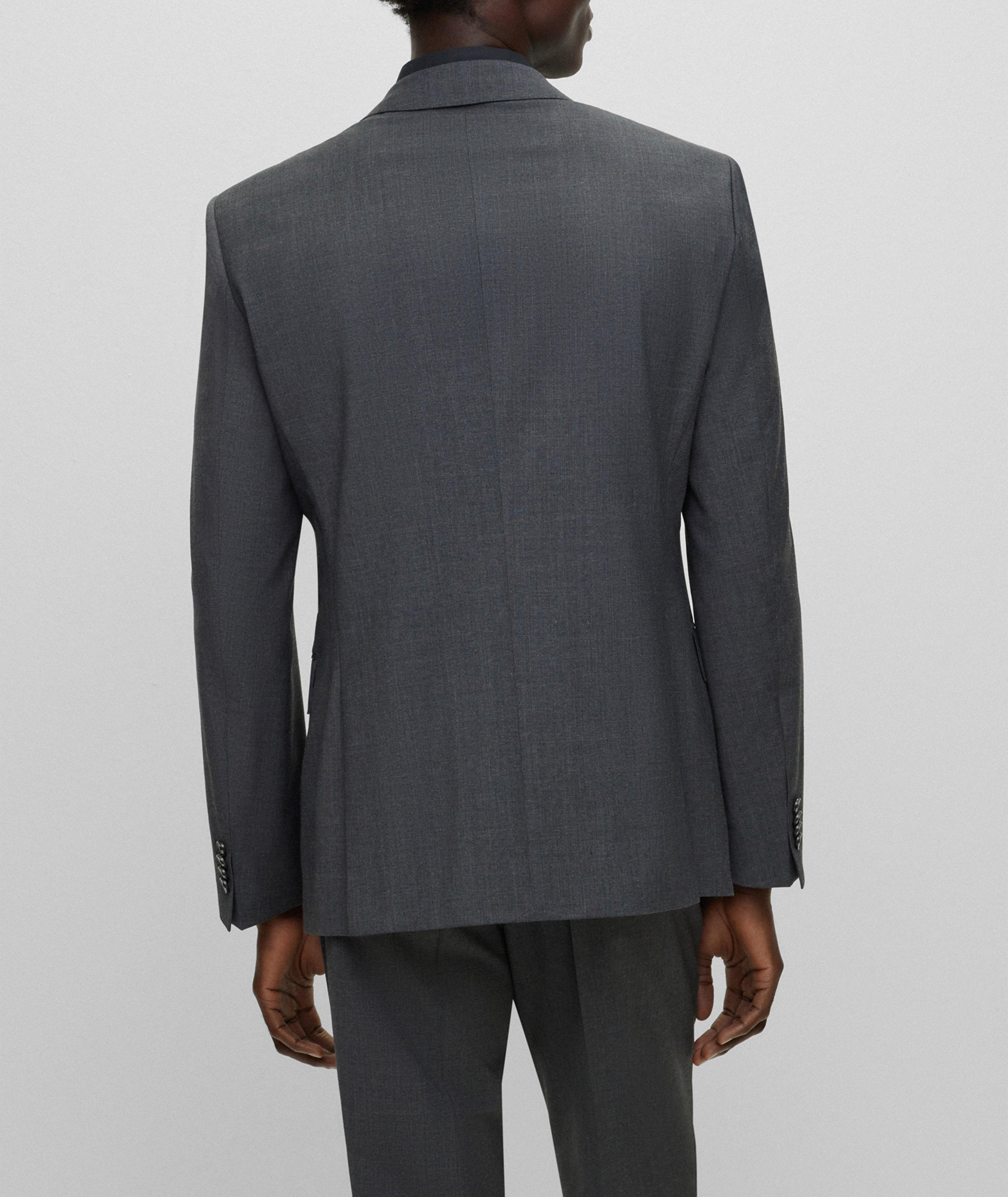 Mélange Wool-Blend Suit image 3
