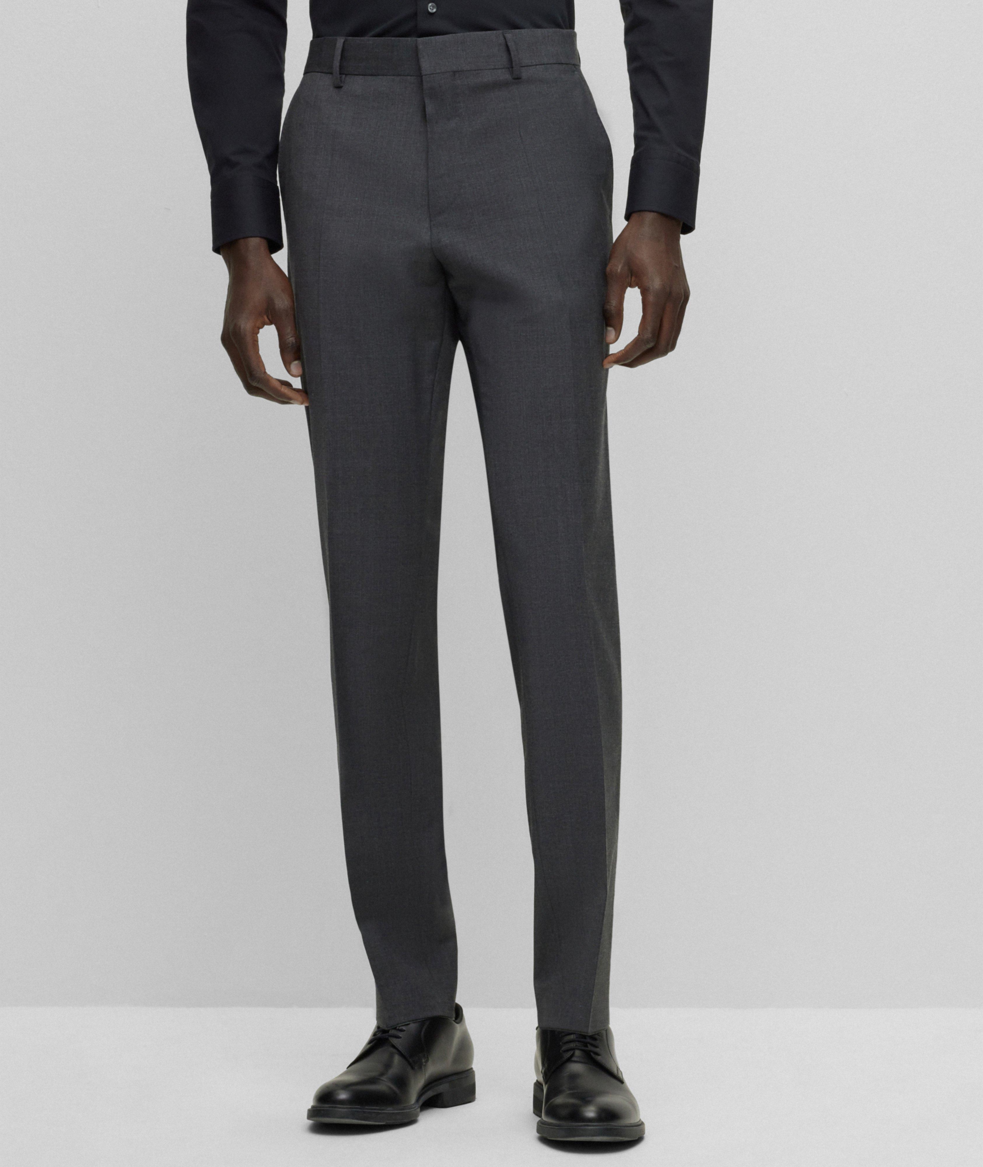 Mélange Wool-Blend Suit image 4