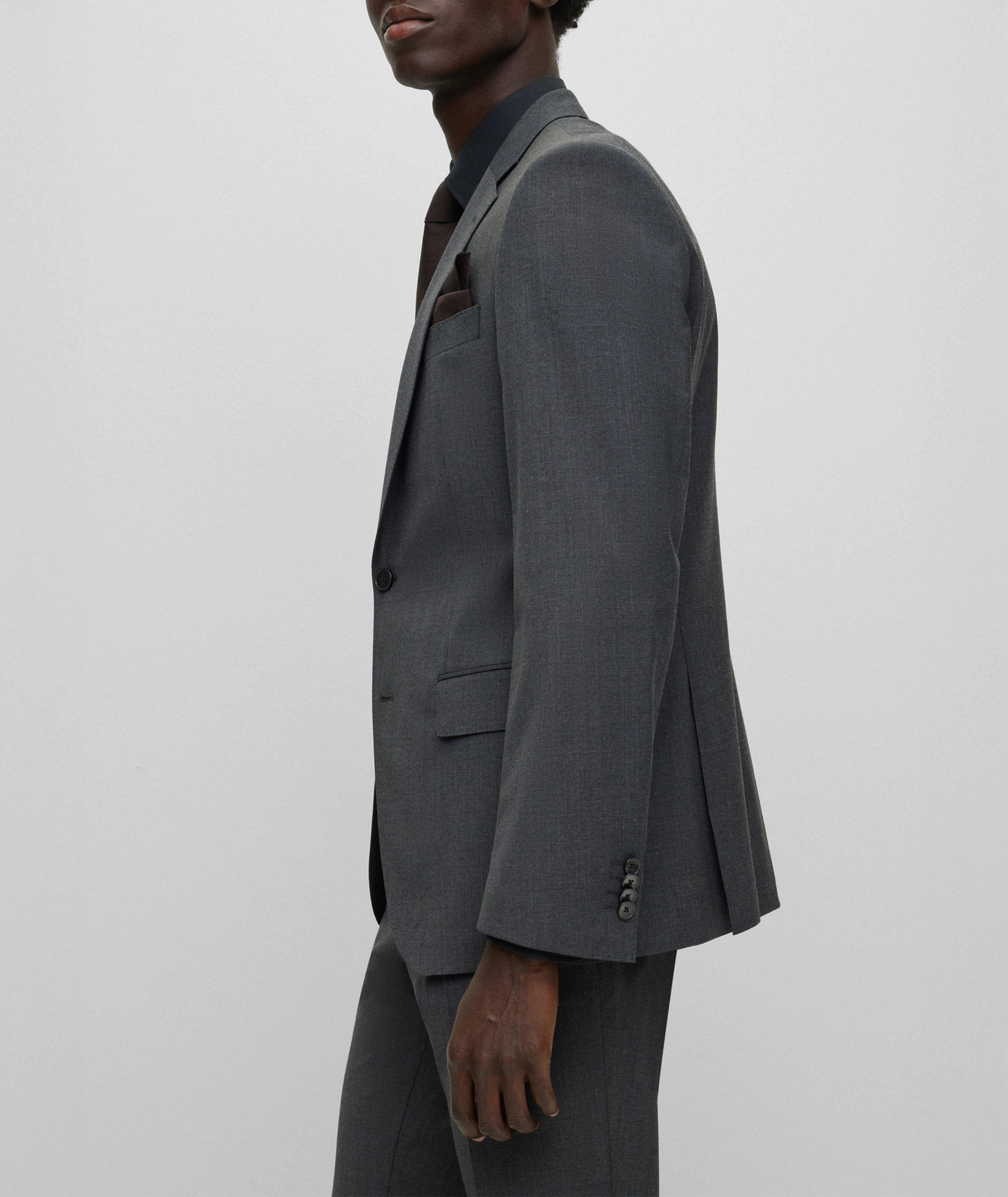 Mélange Wool-Blend Suit image 6
