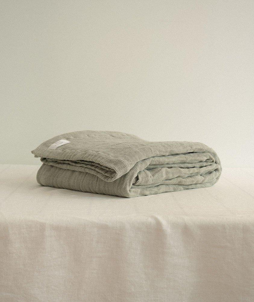 Linen Bedspread image 1