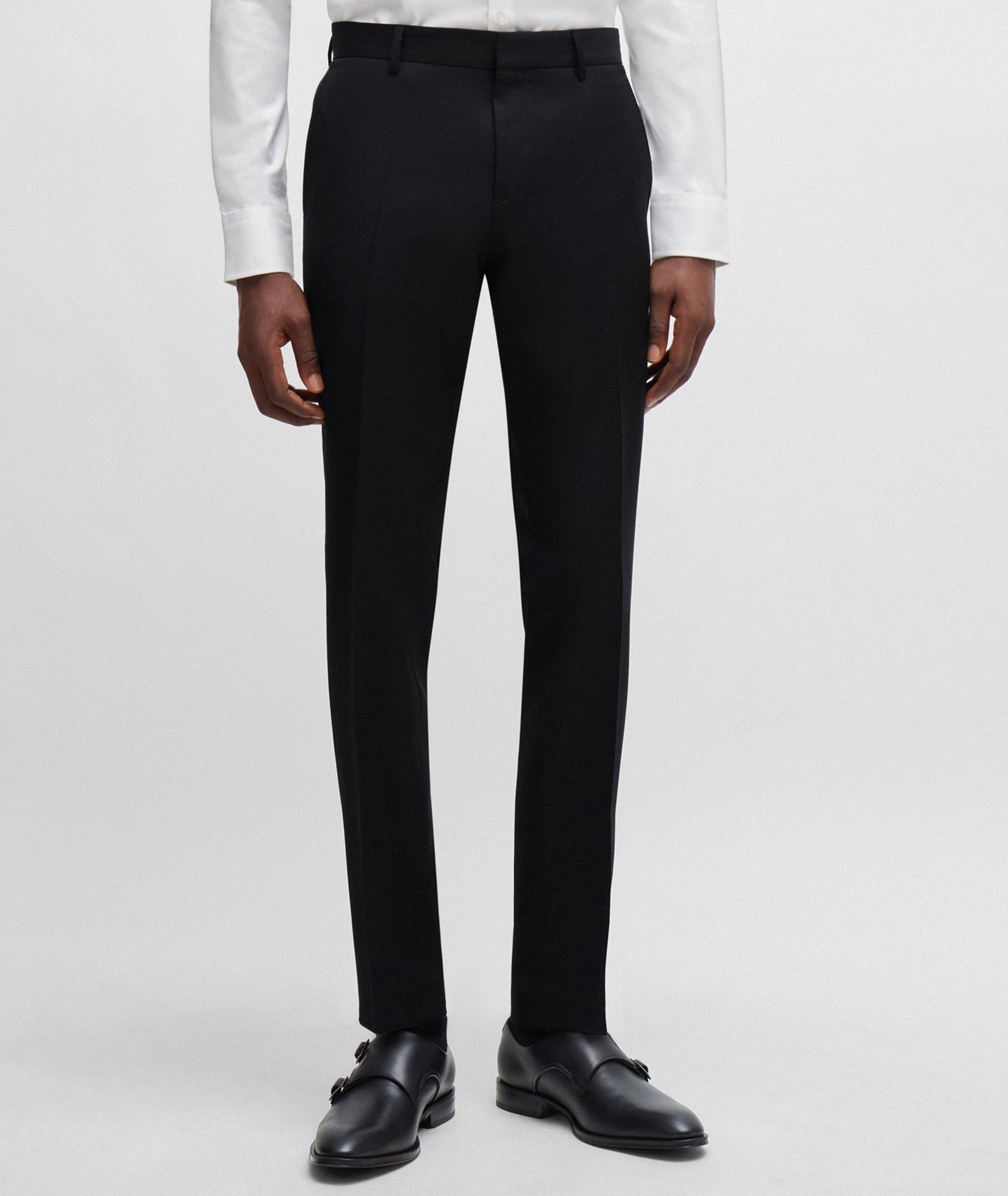 Slim-Fit Formal Virgin-Wool Trousers image 2