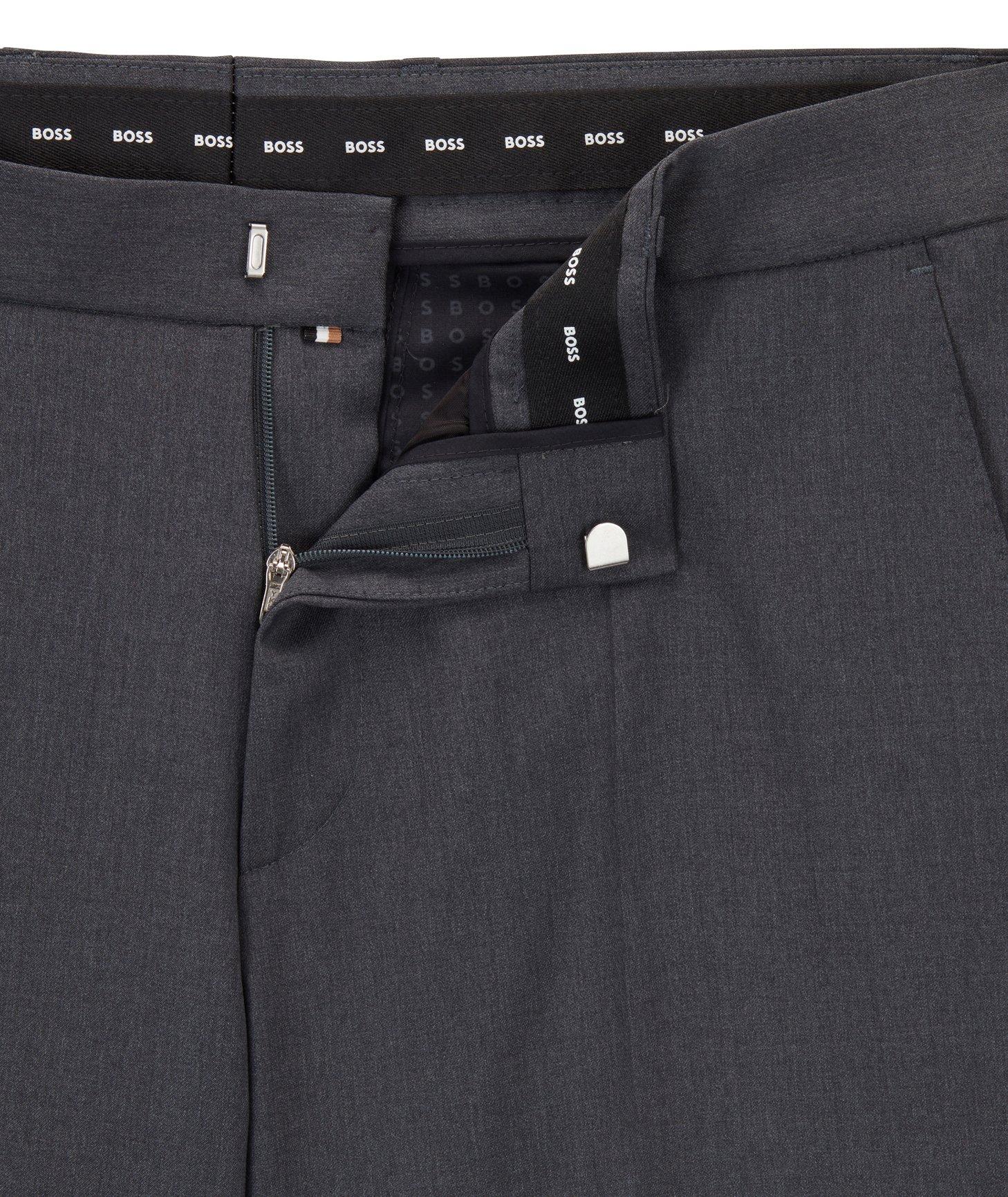 BOSS - Formal trousers in virgin-wool serge