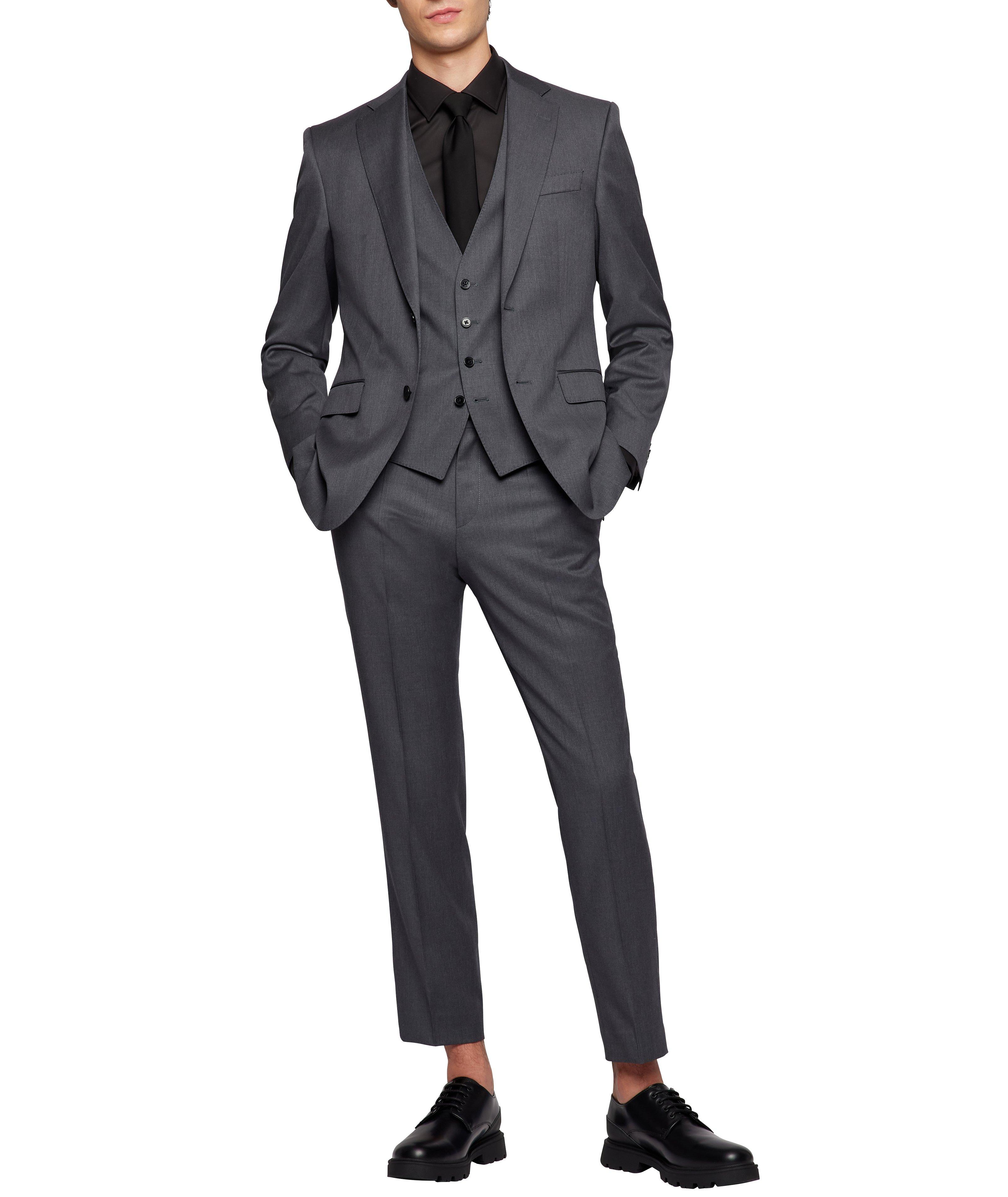 Serge Slim Fit Virgin Wool Dress Pants image 5