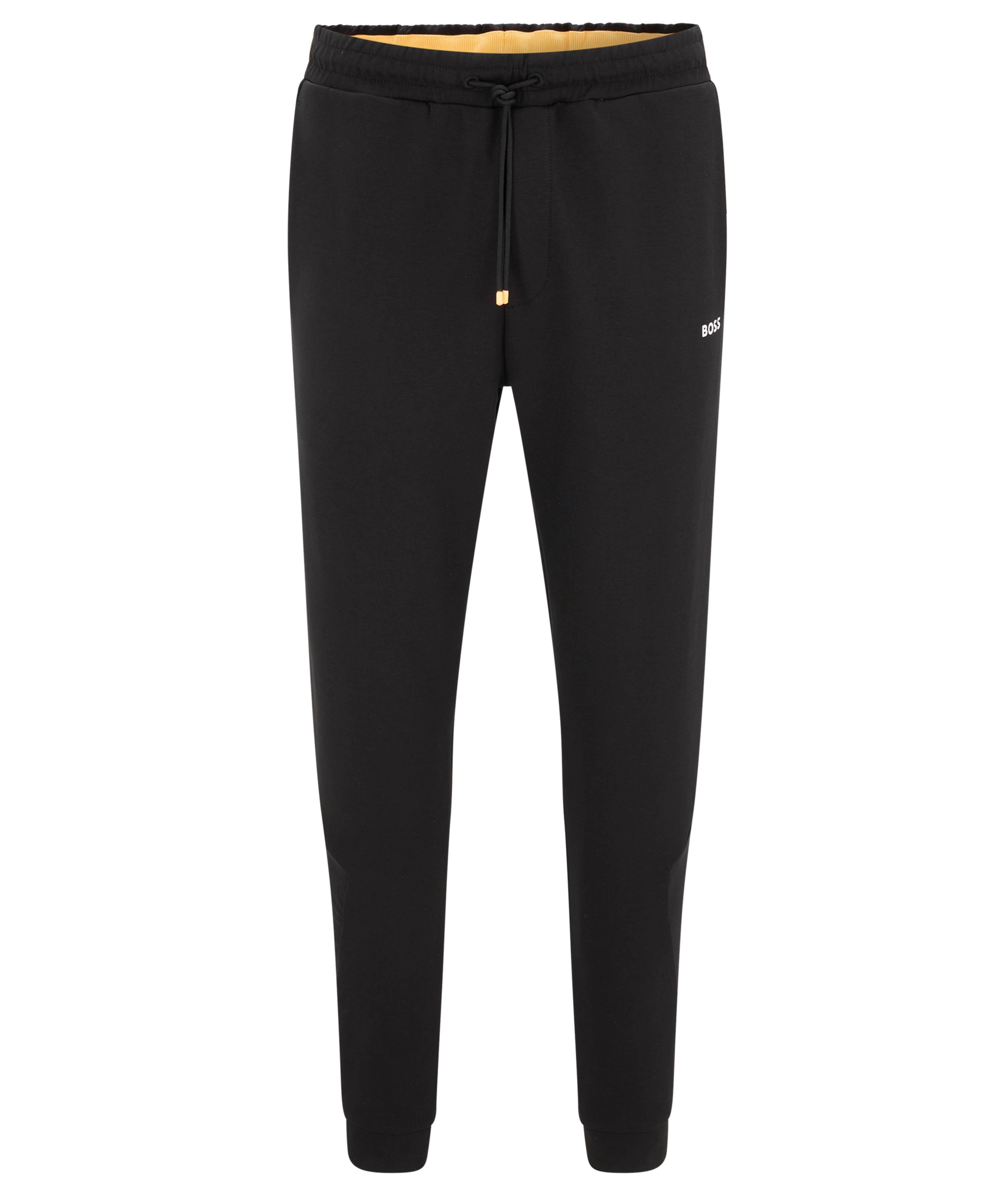 Cotton-Blend Logo-Tape Joggers image 0