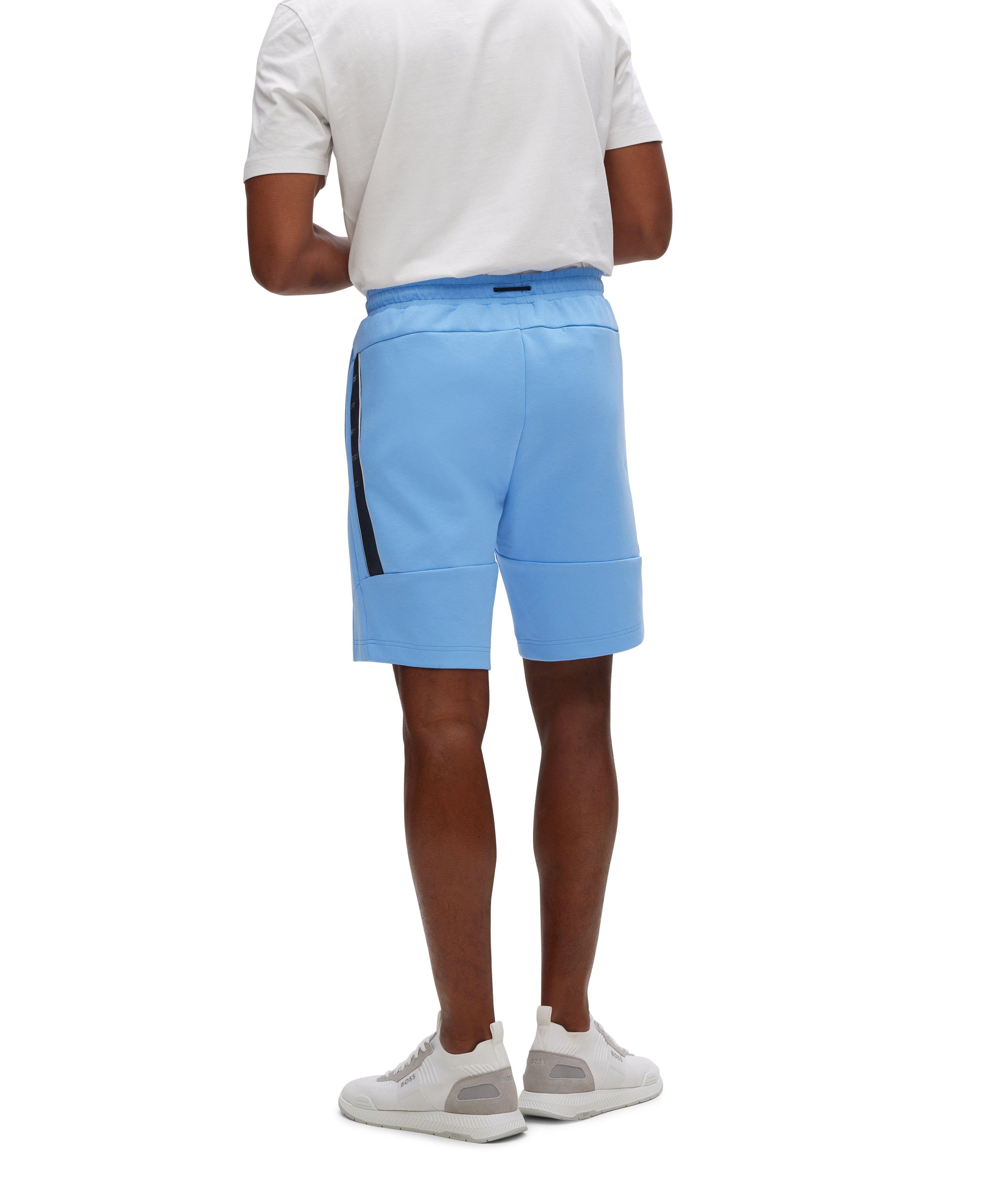 Cotton Sweat Logo Taped Shorts image 2