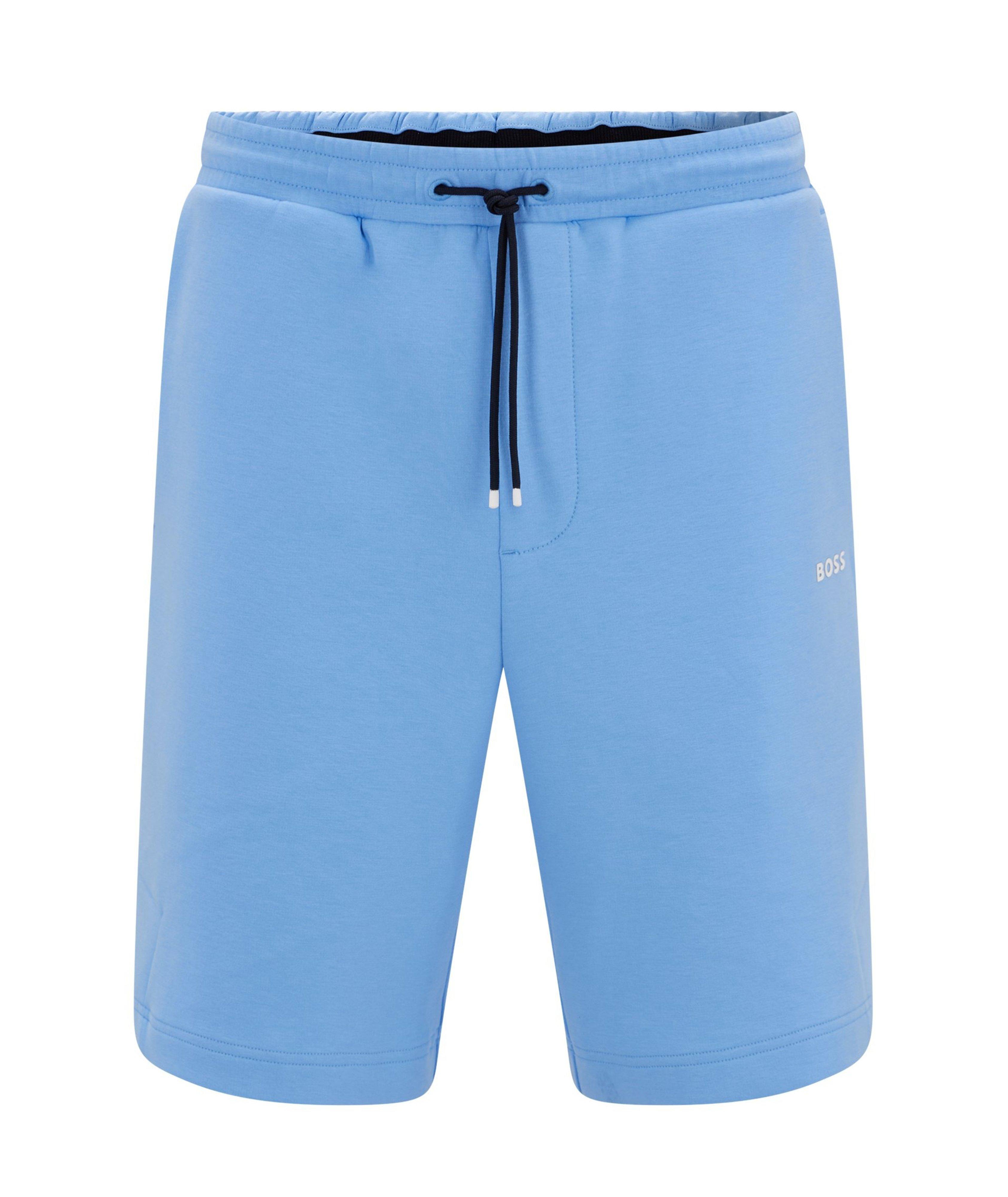 Cotton Sweat Logo Taped Shorts image 0
