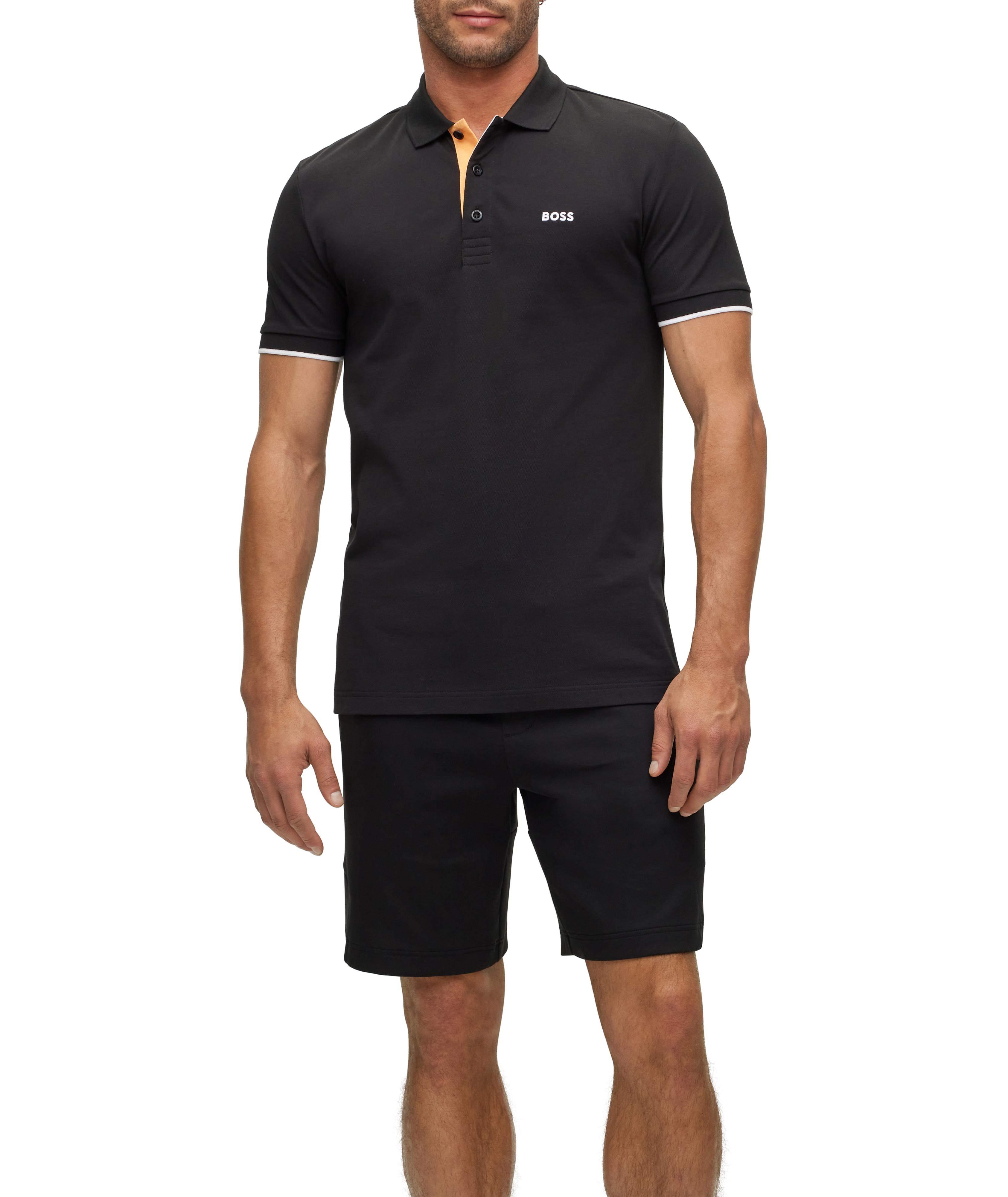 Organic Cotton Embroidered Logo Polo image 1