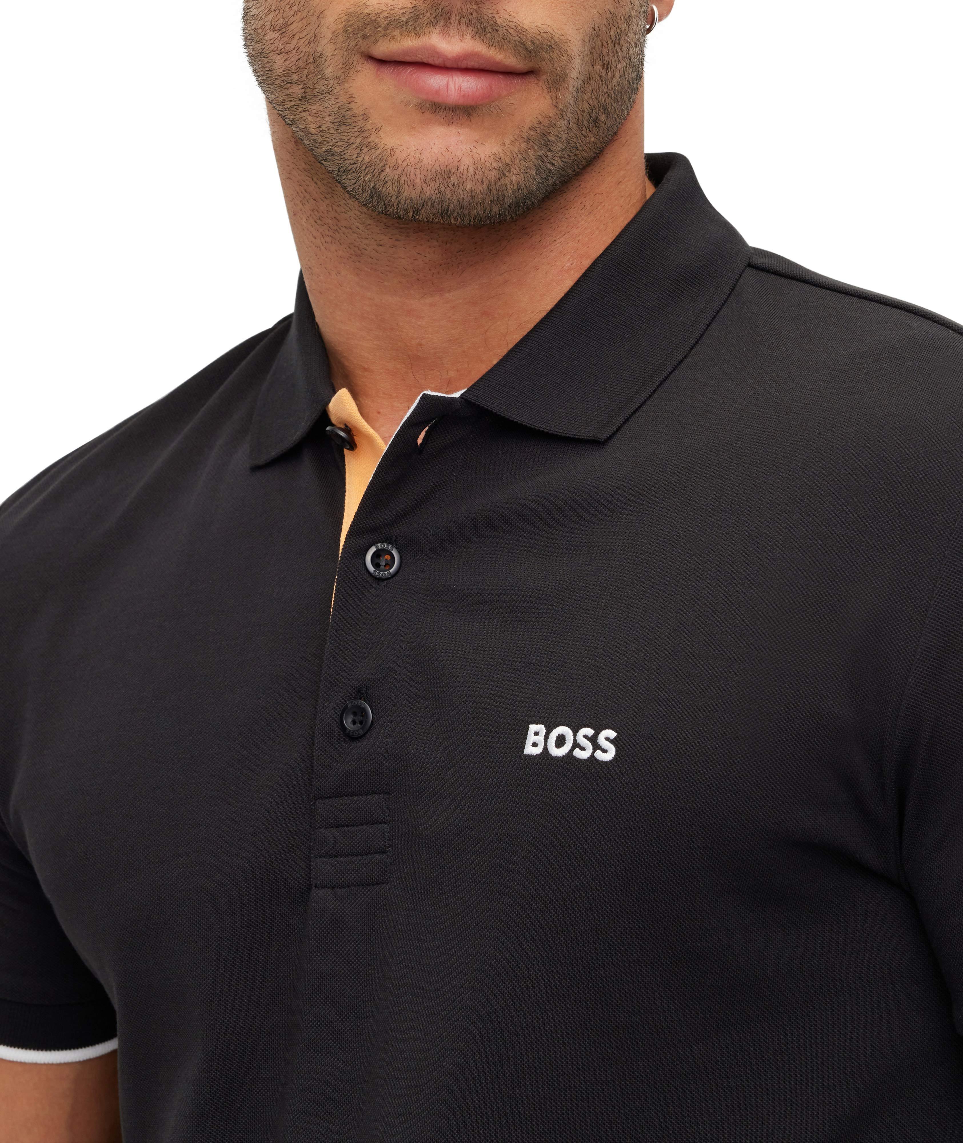 Organic Cotton Embroidered Logo Polo image 3