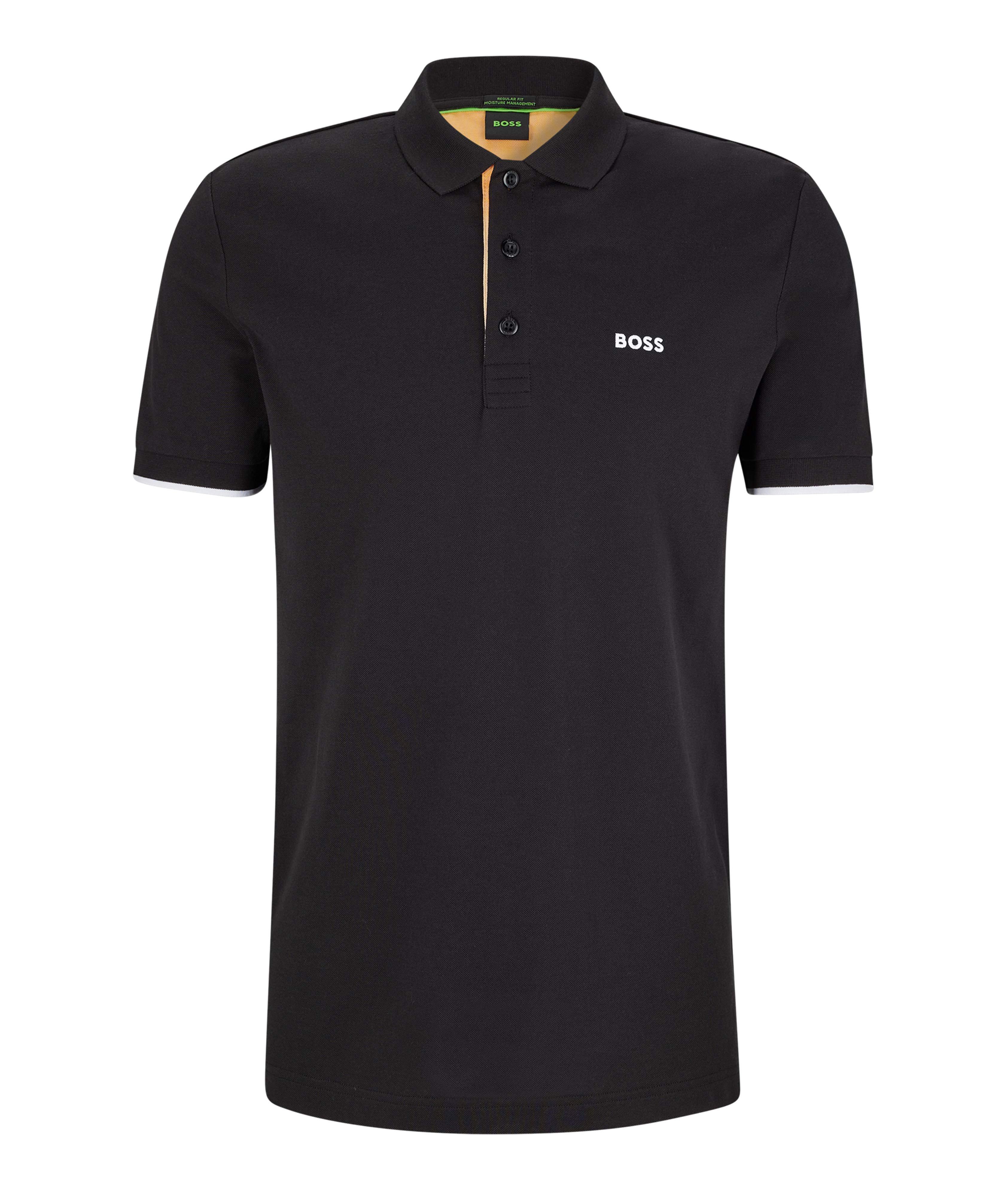 Organic Cotton Embroidered Logo Polo image 0
