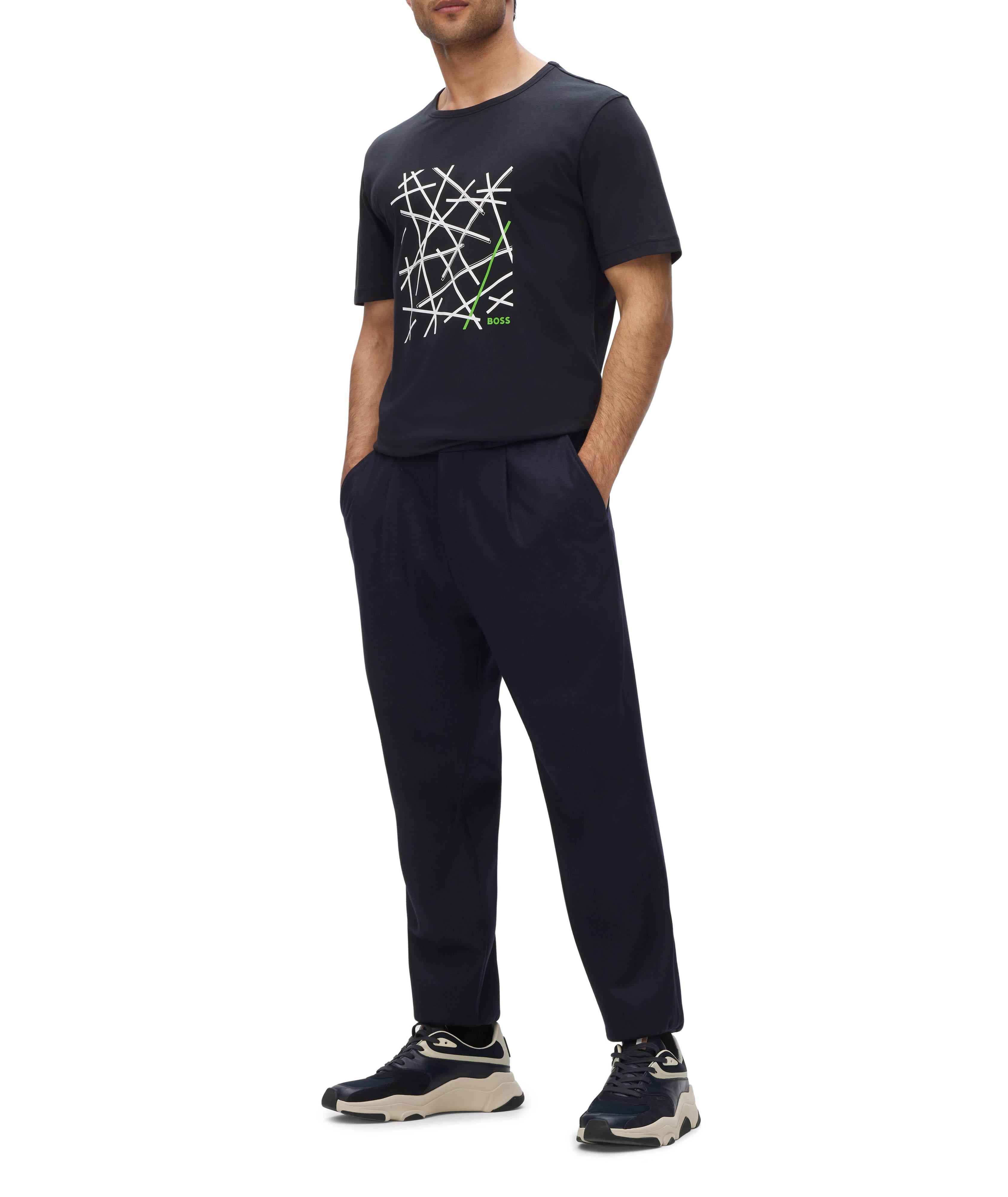 T-shirt en jersey de coton avec logo image 4