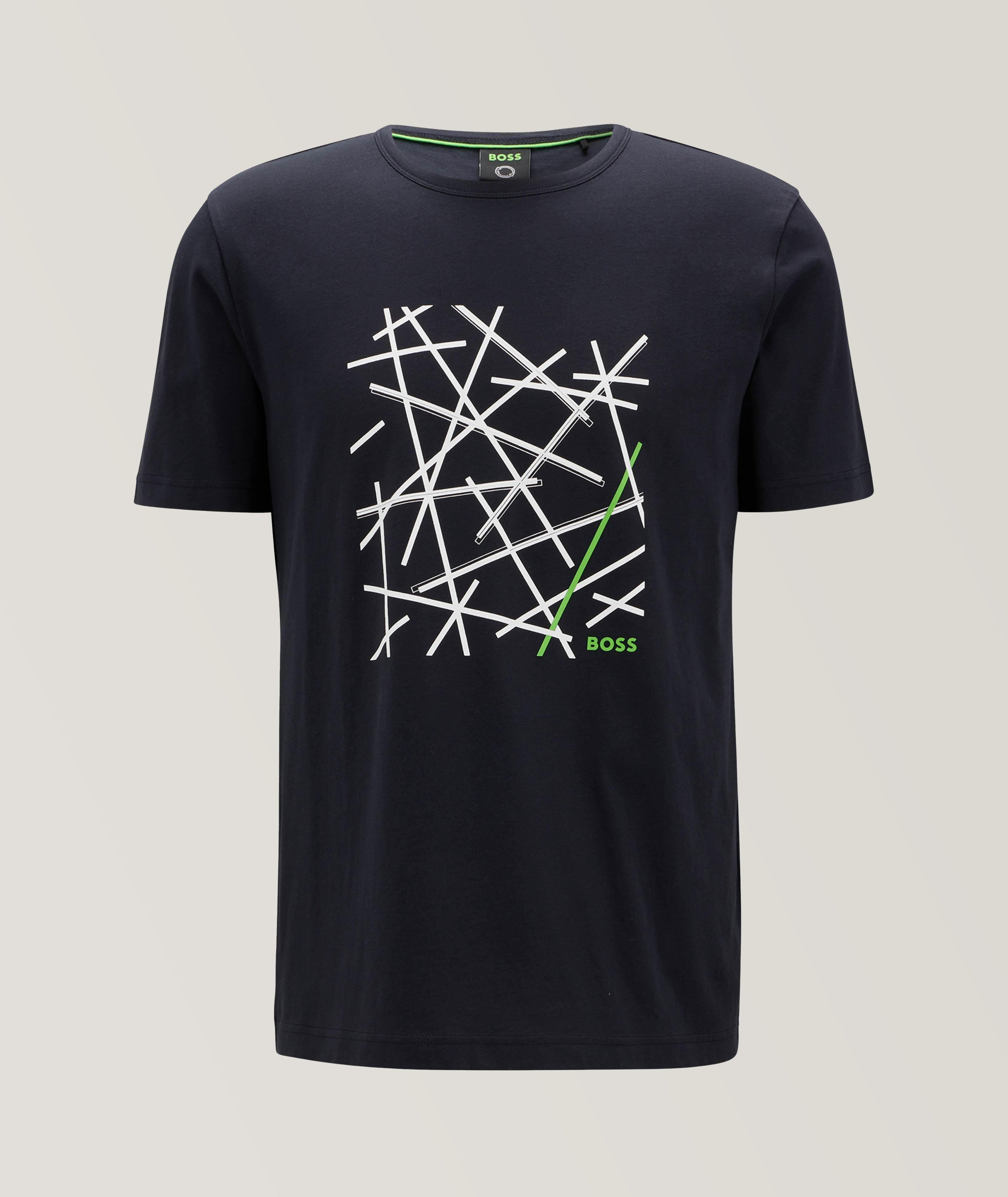 T-shirt en jersey de coton avec logo image 0