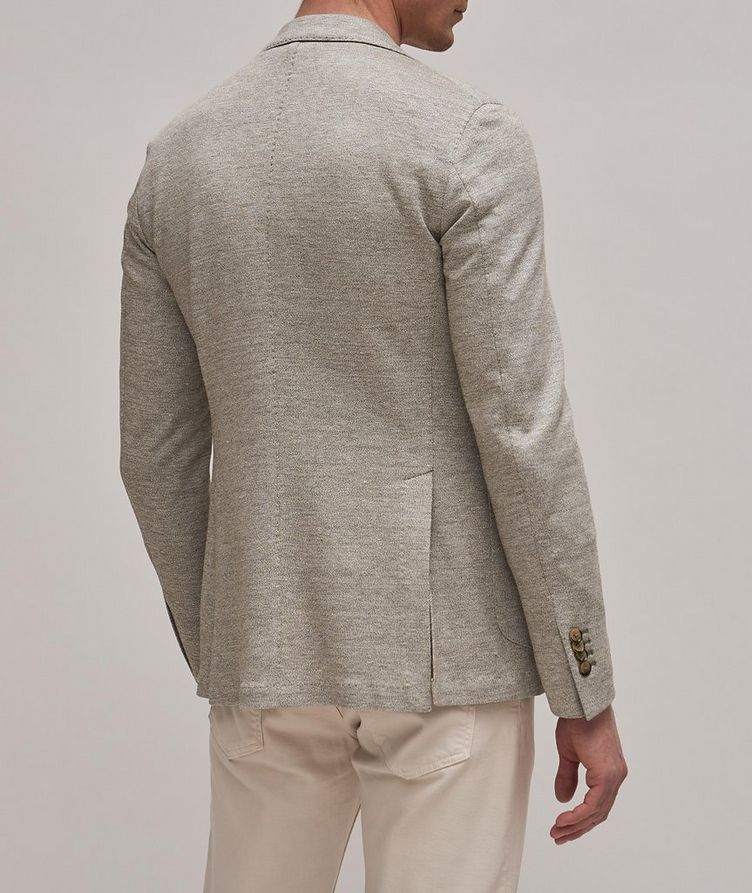 Linen Cotton Melange Jersey Sports Jacket image 3