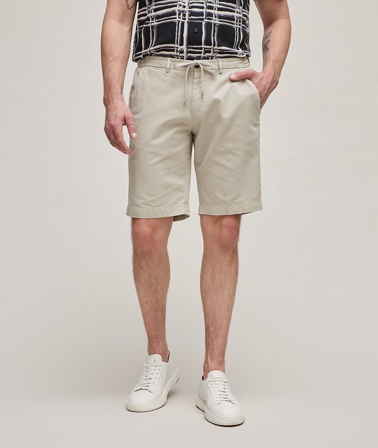 Malibu Cotton-Blend Drawstring Shorts image 1