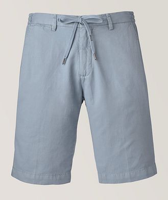 Briglia Malibu Cotton-Blend Drawstring Shorts