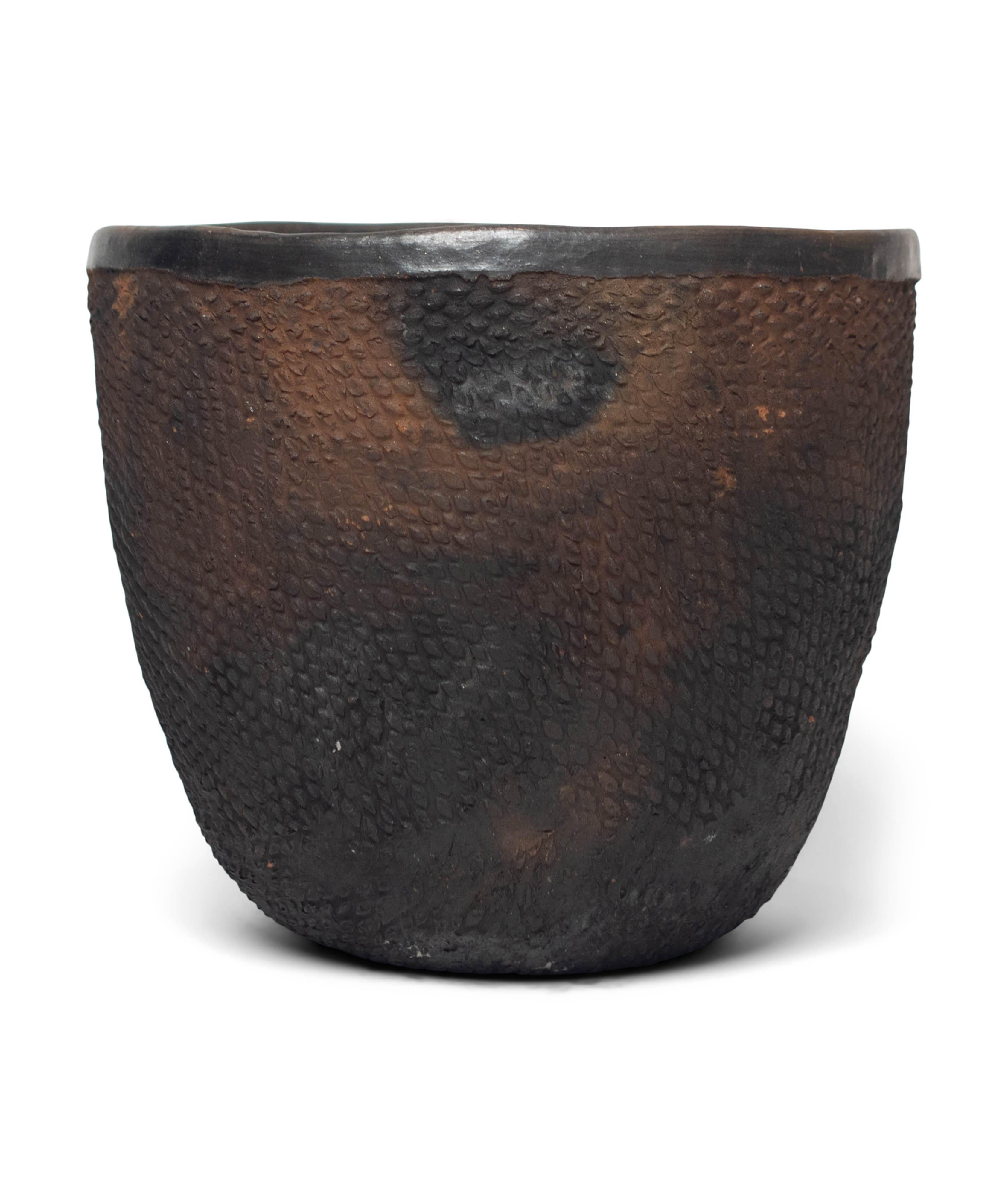 Earthenware Cylindrical Vessel Medium image 0