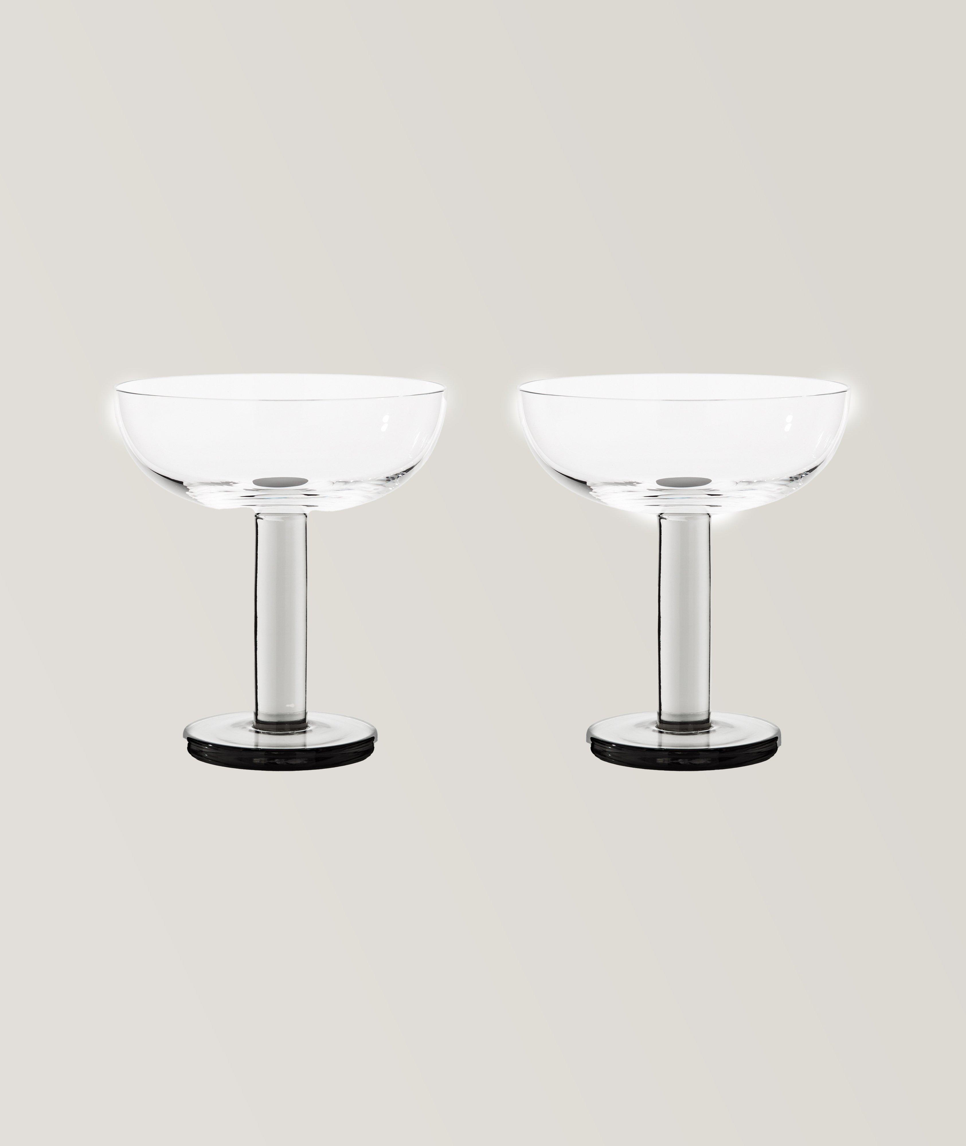 Puck Coupe Glasses 2 Pack image 0