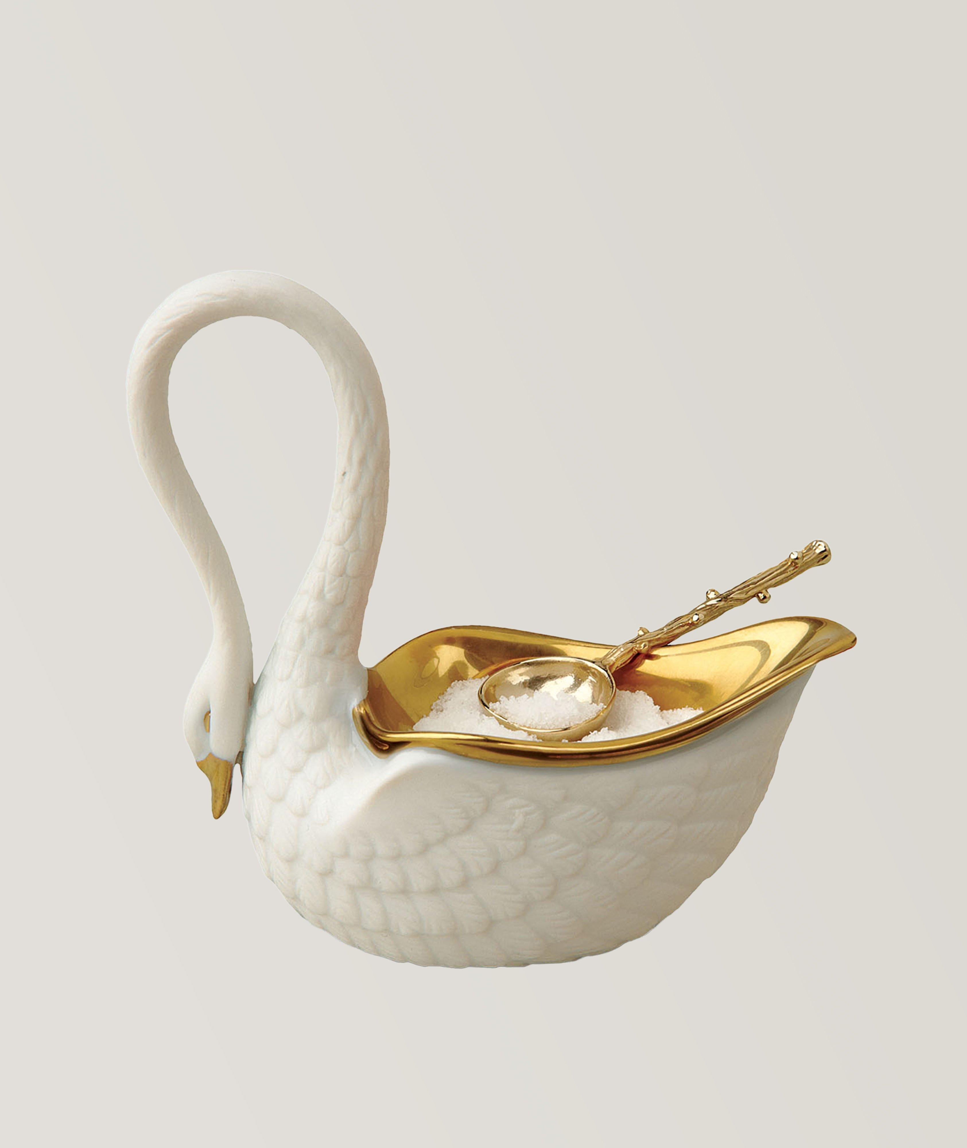 Small Swan Bowl White image 0