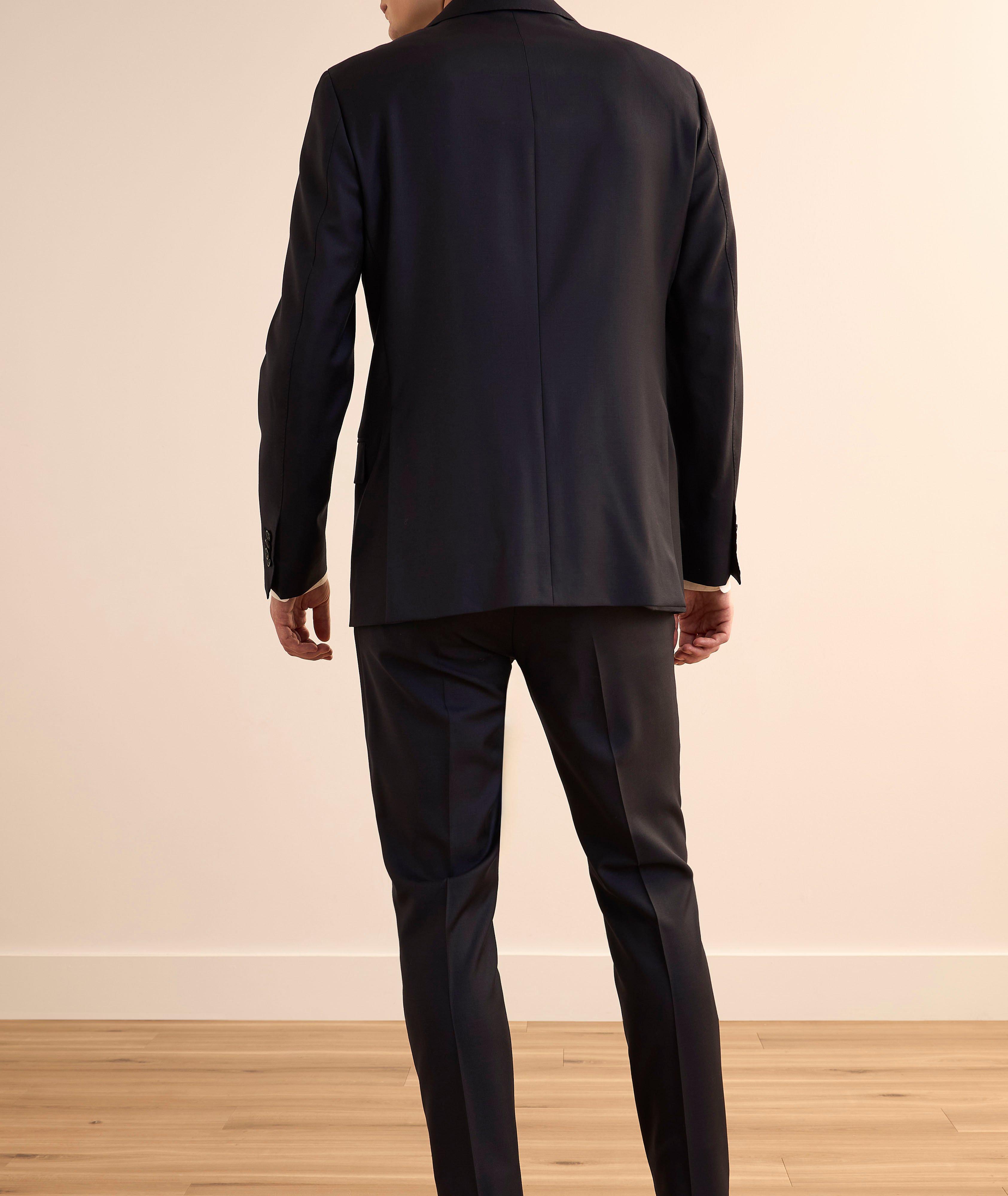 Complet uni en laine extensible image 2