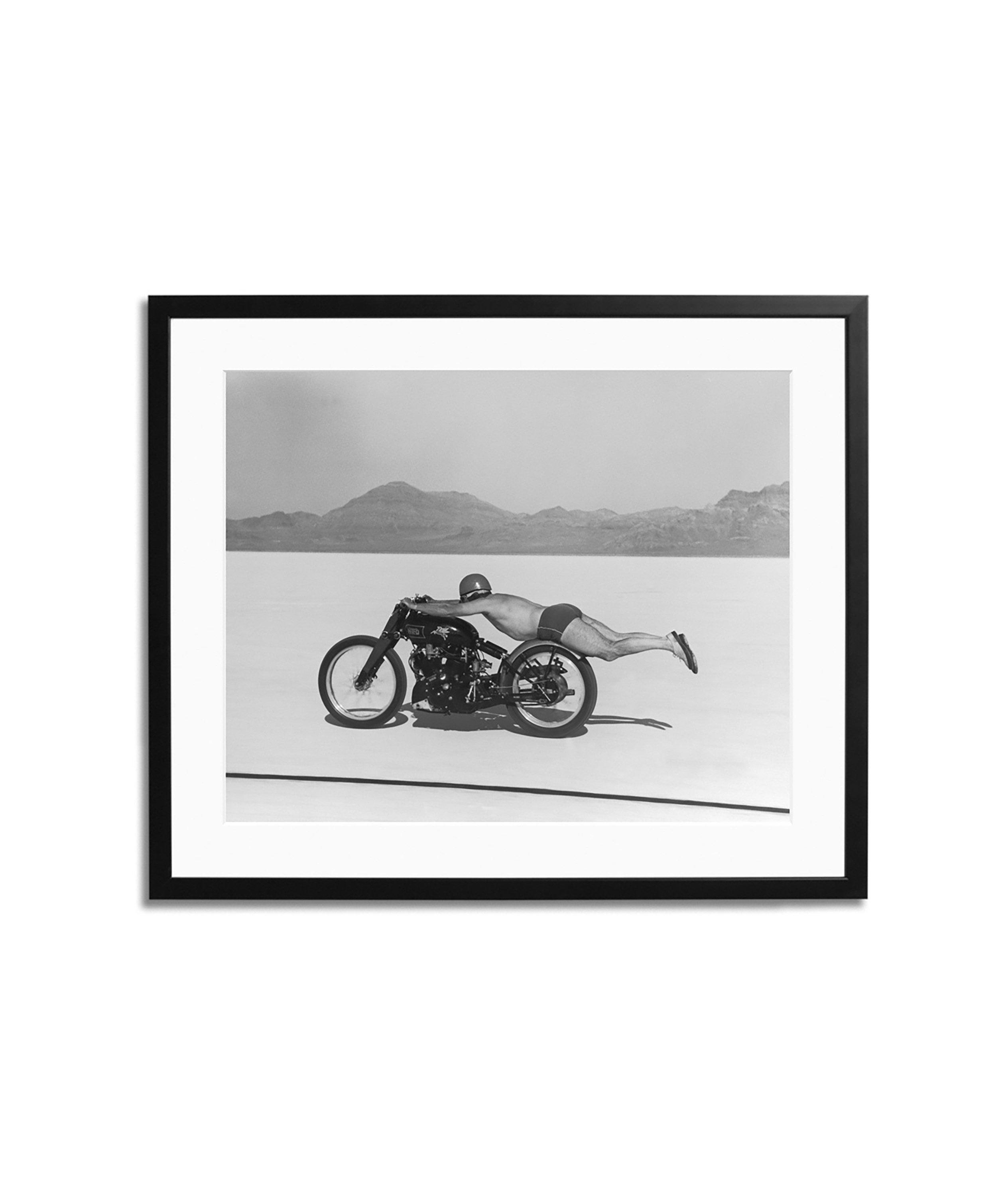 Roland Free’s World Speed Record Framed Print image 0
