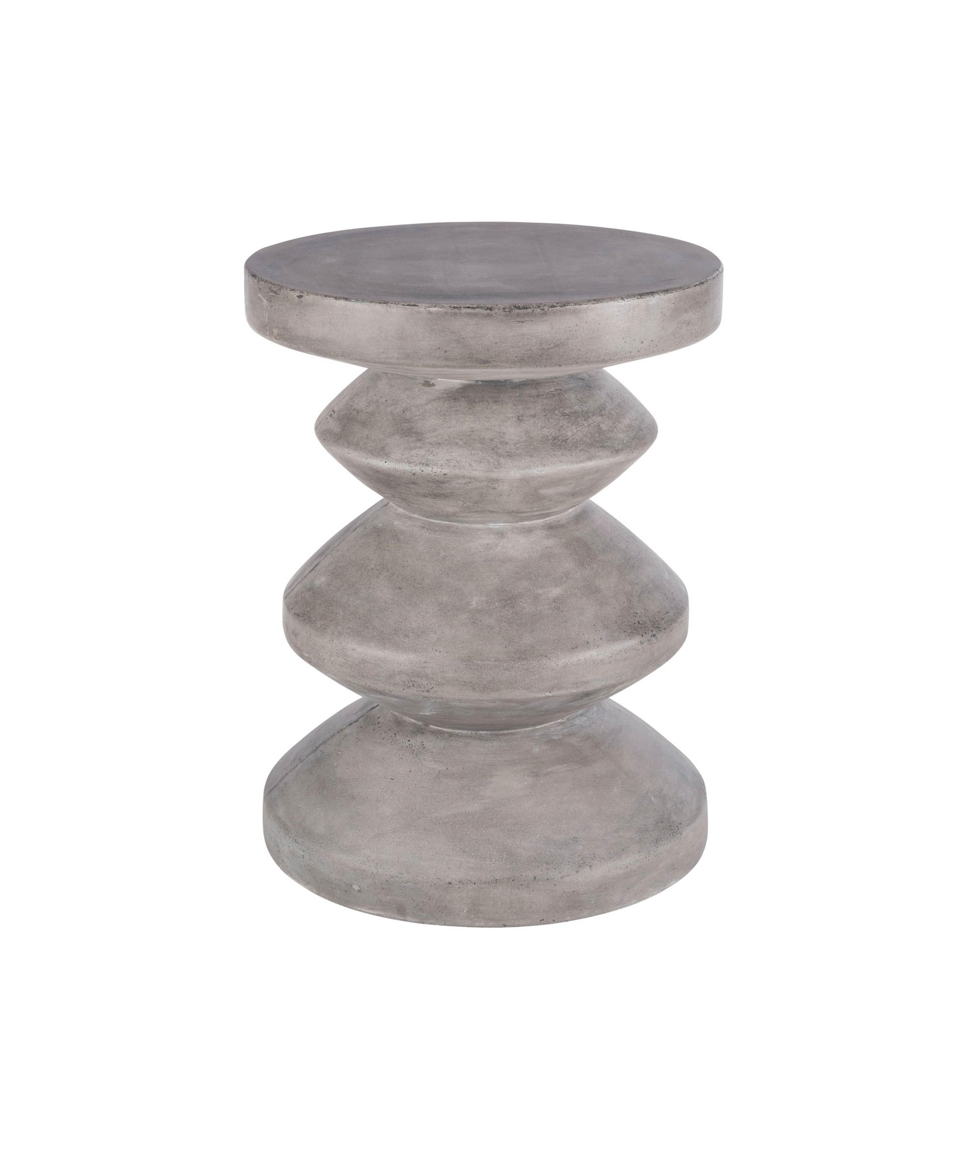 Athen End Table - Grey image 0