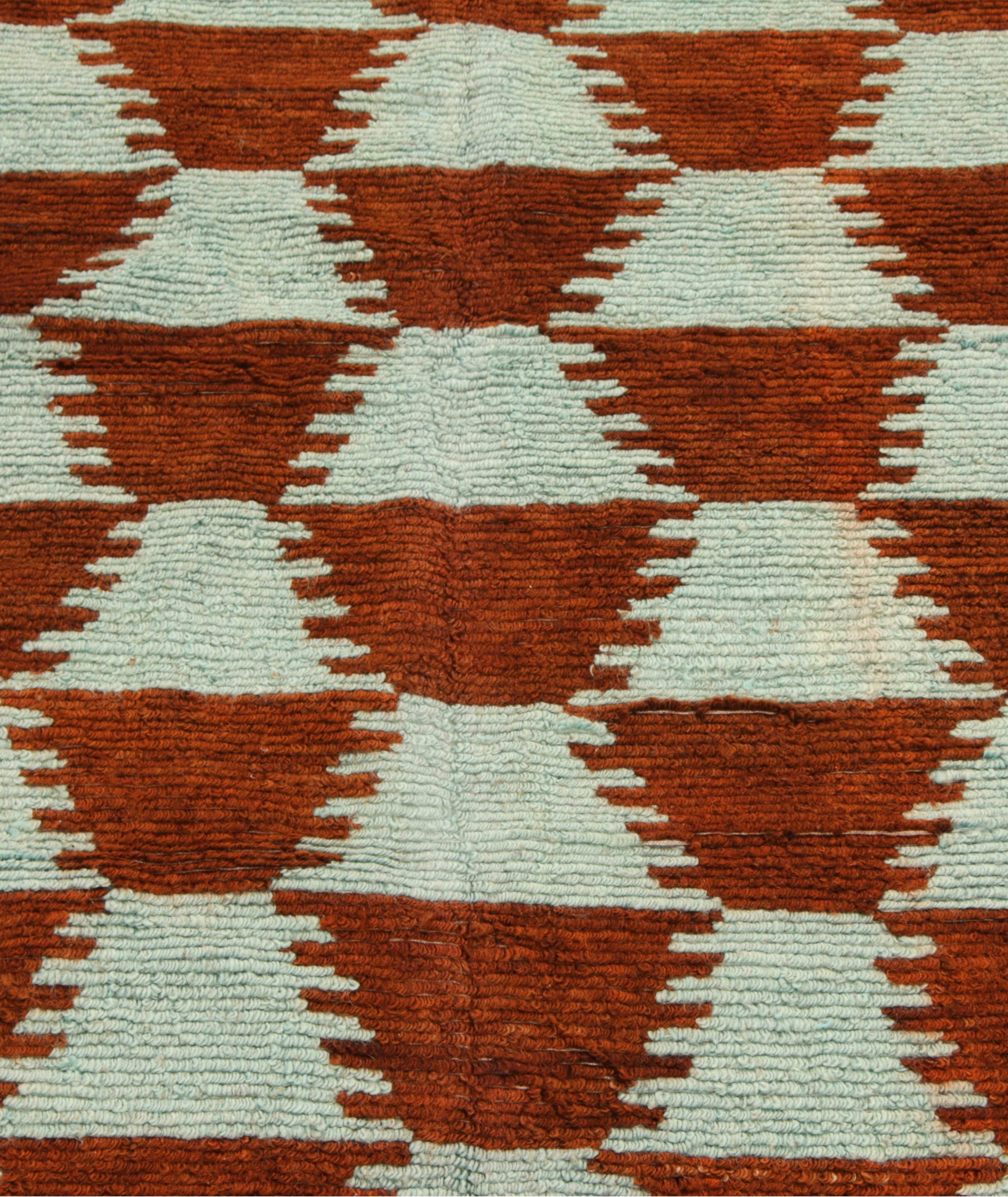 Vintage Tulu Geometric Pattern Shag Rug image 3