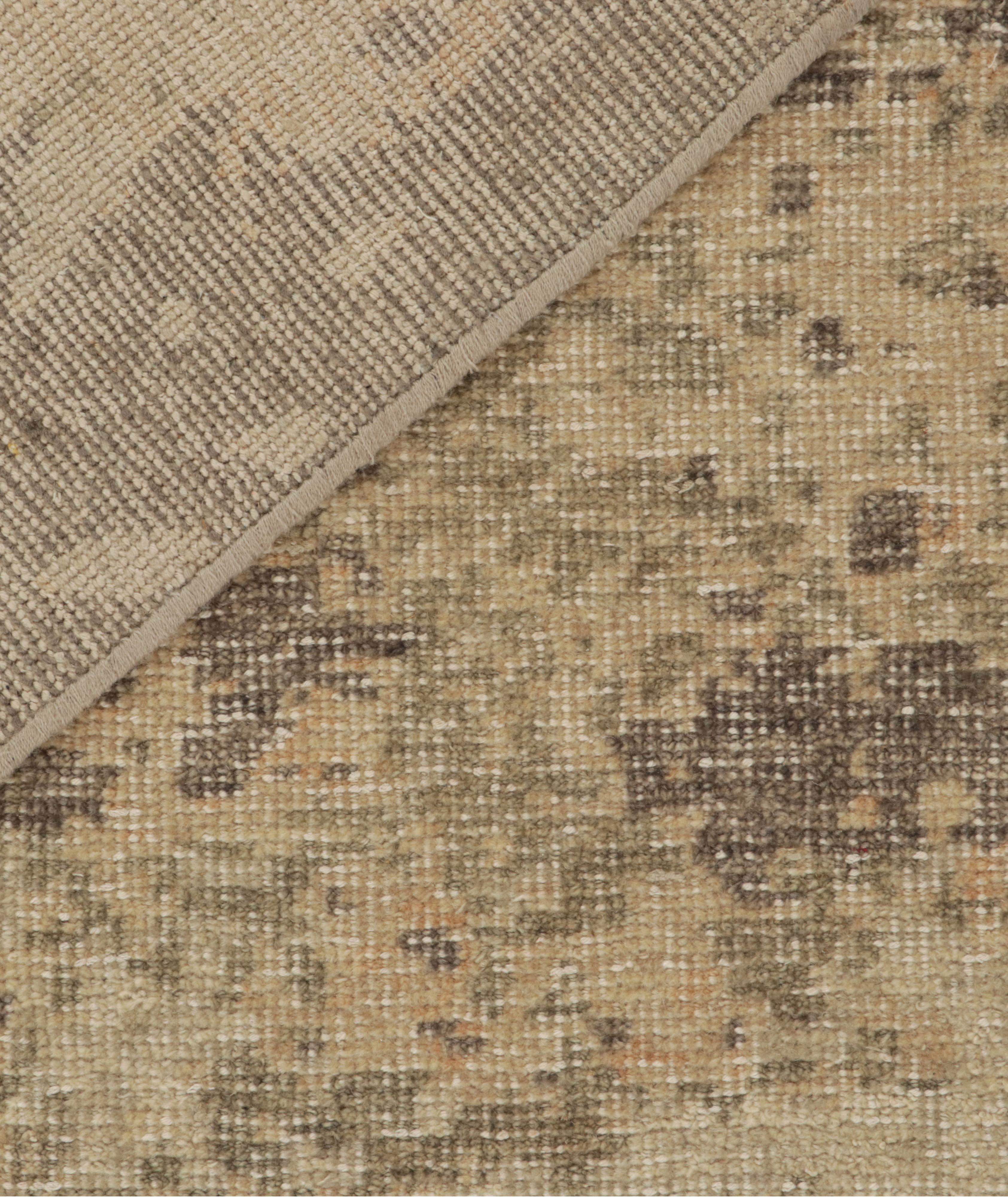 Tapis d’aspect usé à motif abstrait image 5