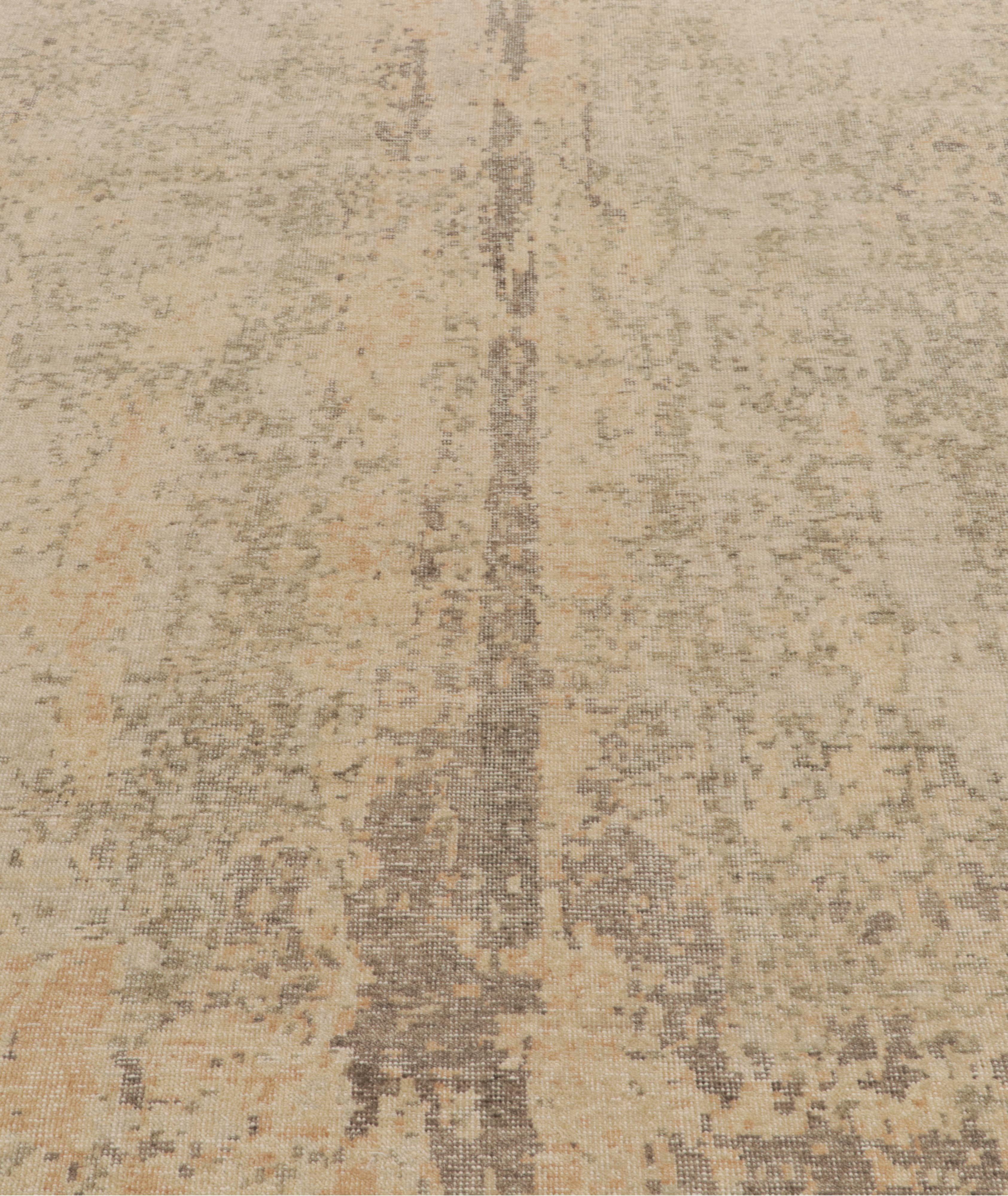 Distressed Style Modern Abstract Pattern Rug image 3